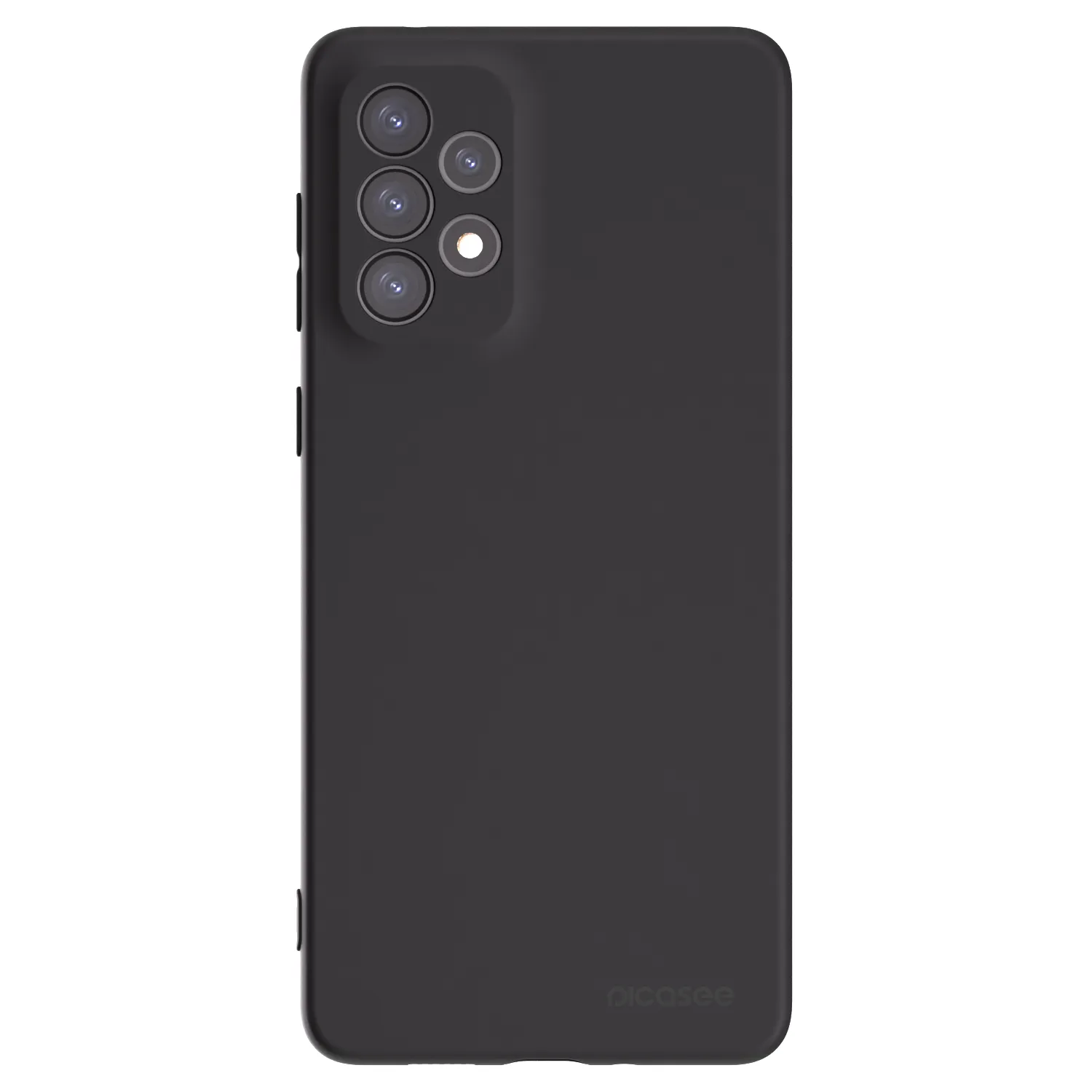 Picasee silikonski črni ovitek za Samsung Galaxy A73 5G - Clear