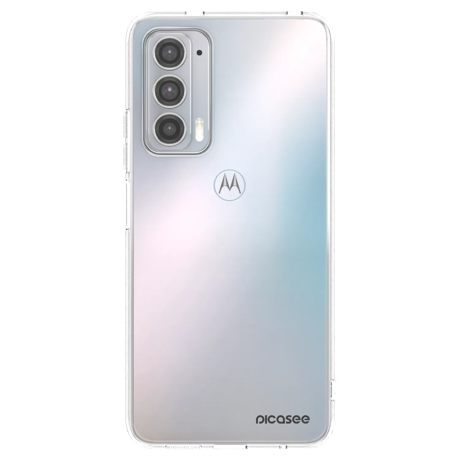 Picasee silikonski prozorni ovitek za Motorola Edge 20 - Clear