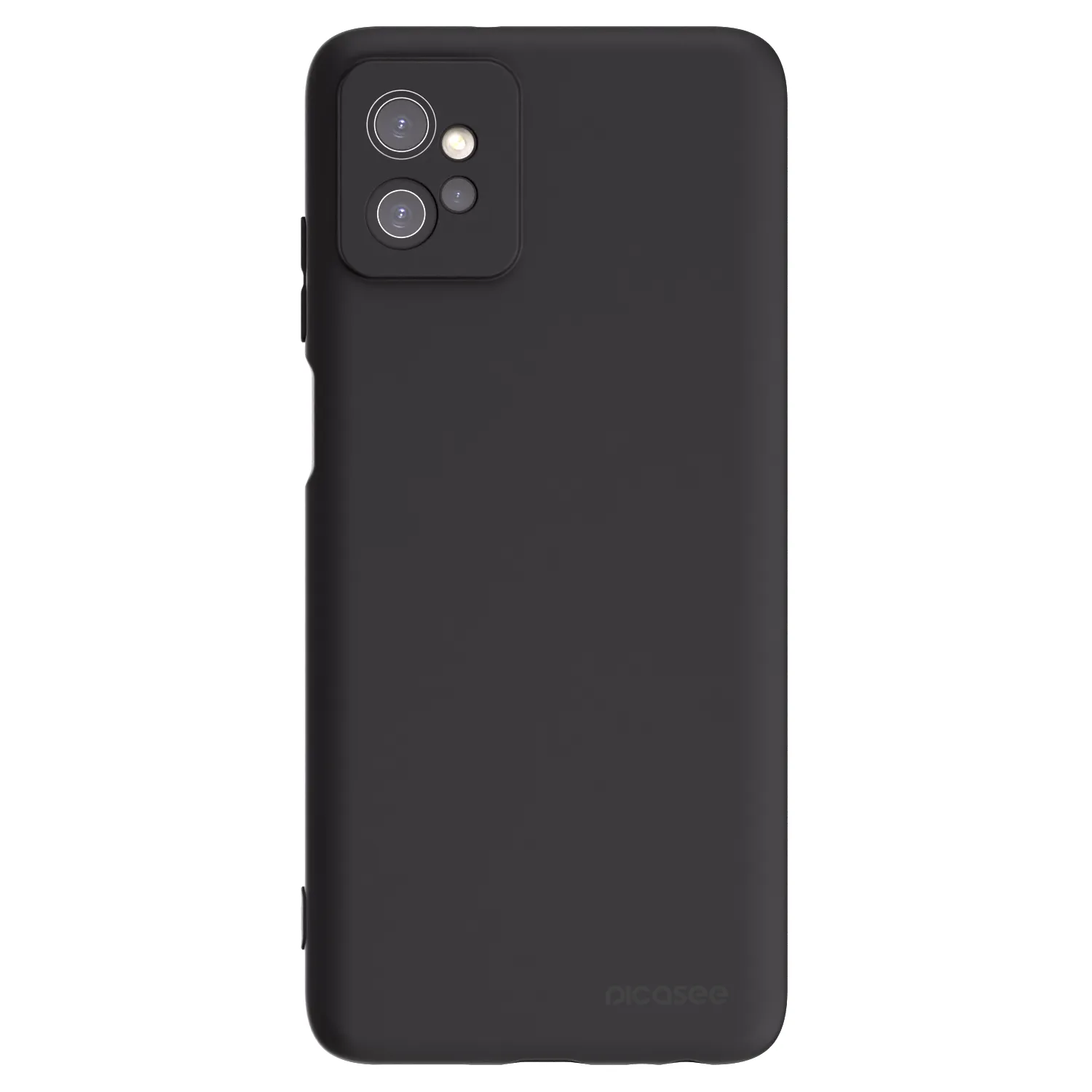 Picasee silikonski črni ovitek za Motorola Moto G32 - Clear