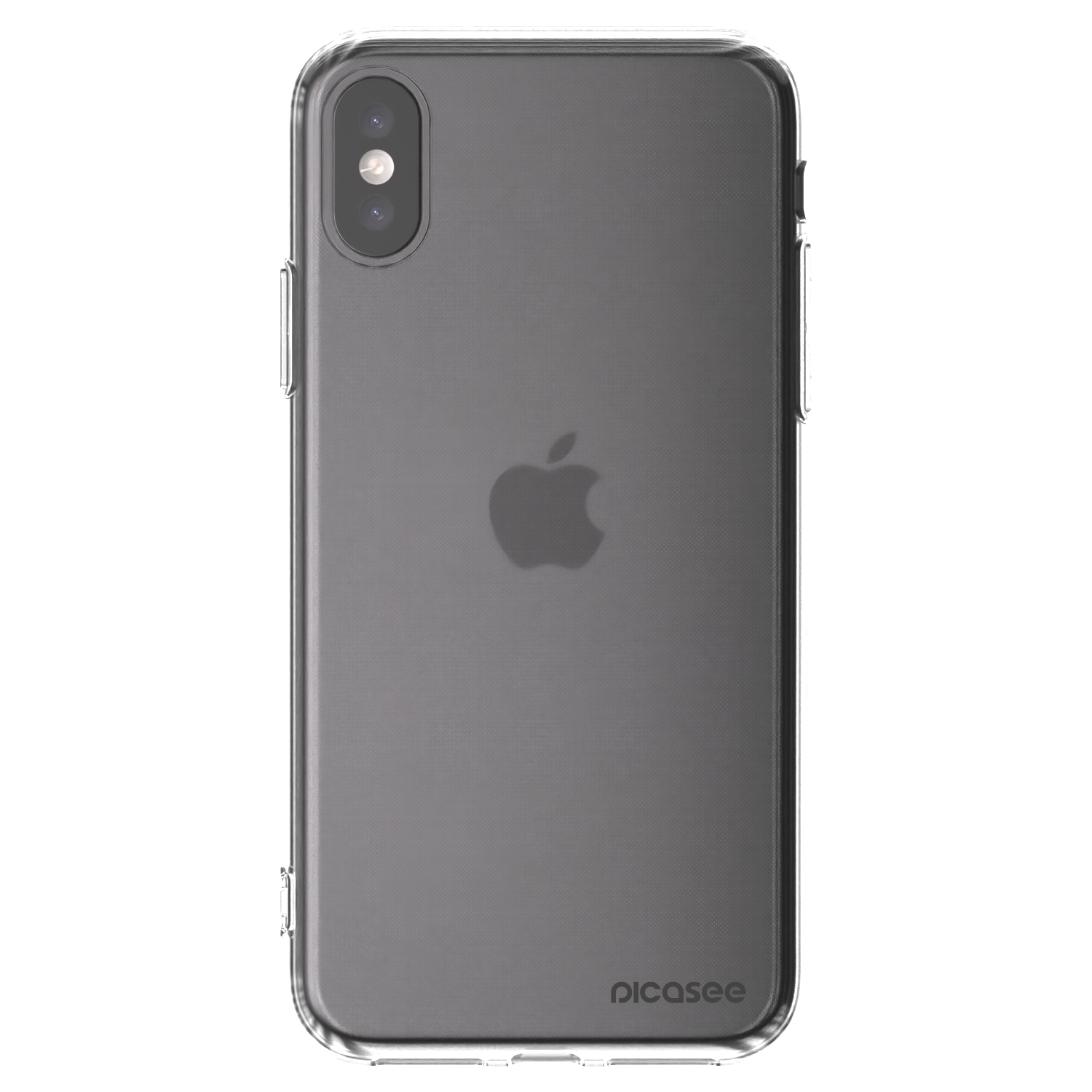 Picasee silikonski prozorni ovitek za Apple iPhone X/XS - Clear