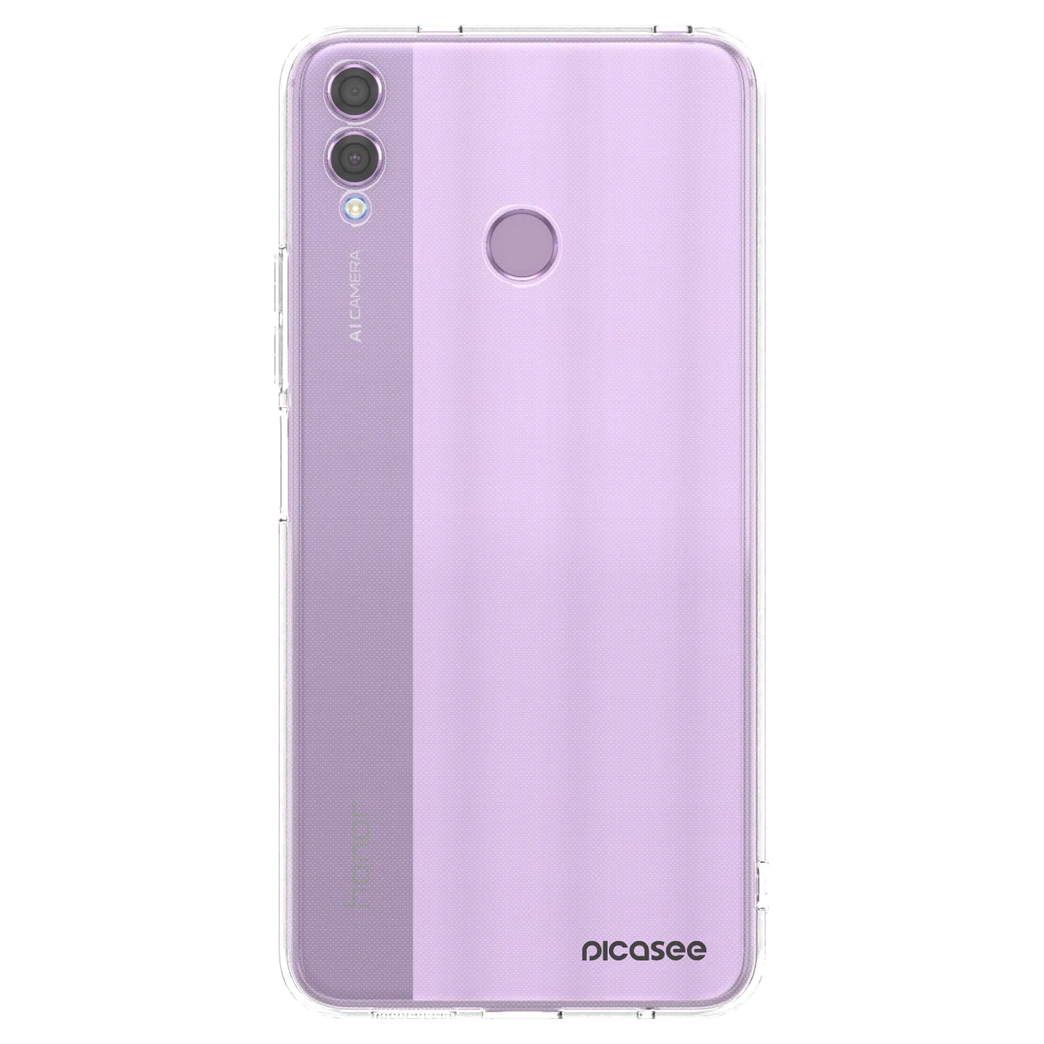 Picasee silikonski prozorni ovitek za Honor 8X - Clear