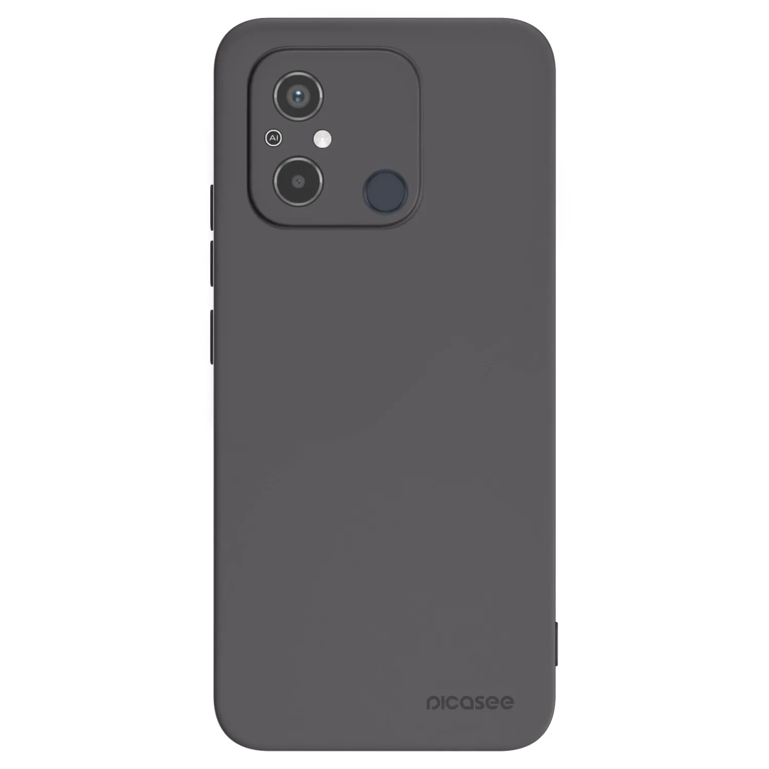 Picasee silikonski črni ovitek za Xiaomi Redmi 12C - Clear