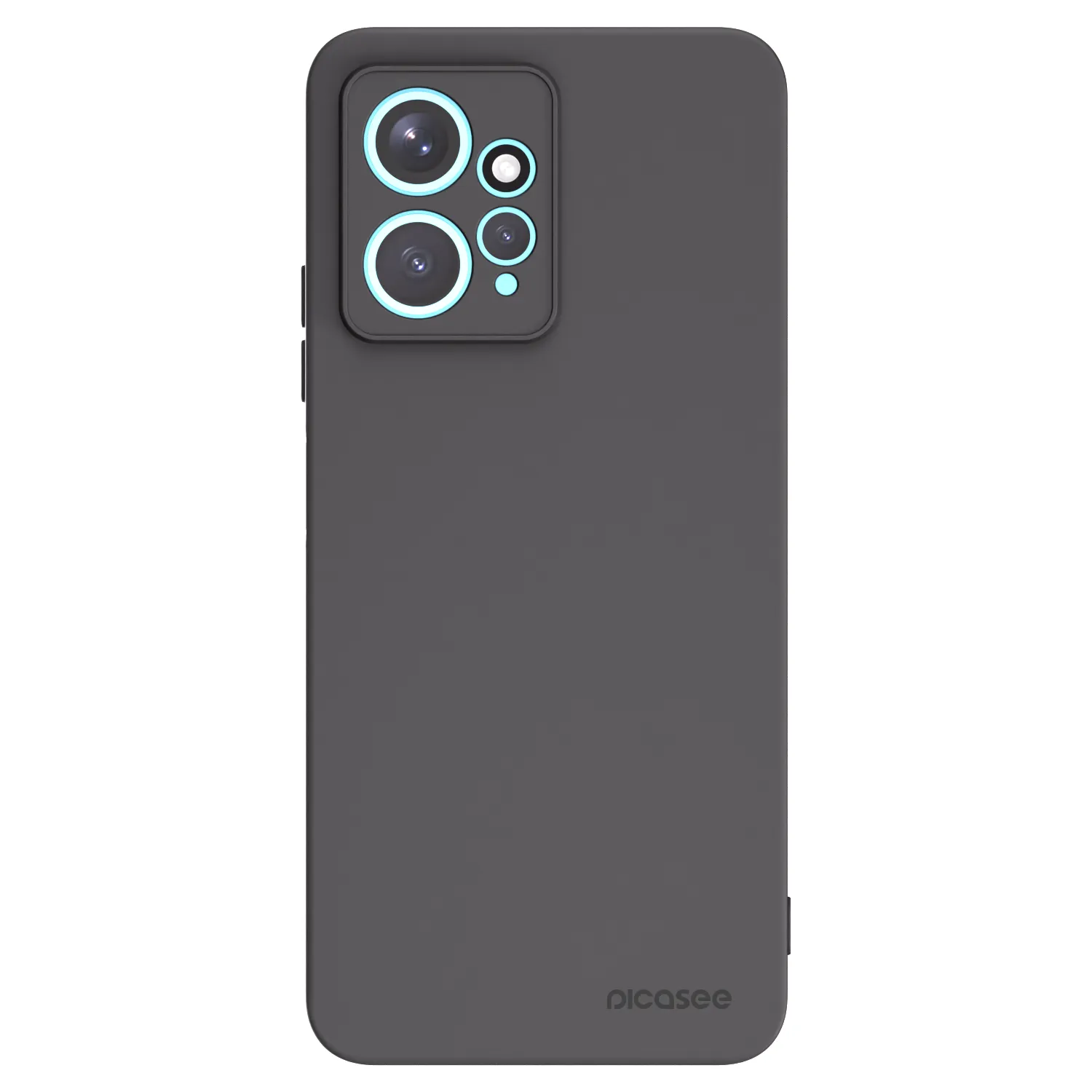 Picasee silikonski črni ovitek za Xiaomi Redmi Note 12 4G - Clear