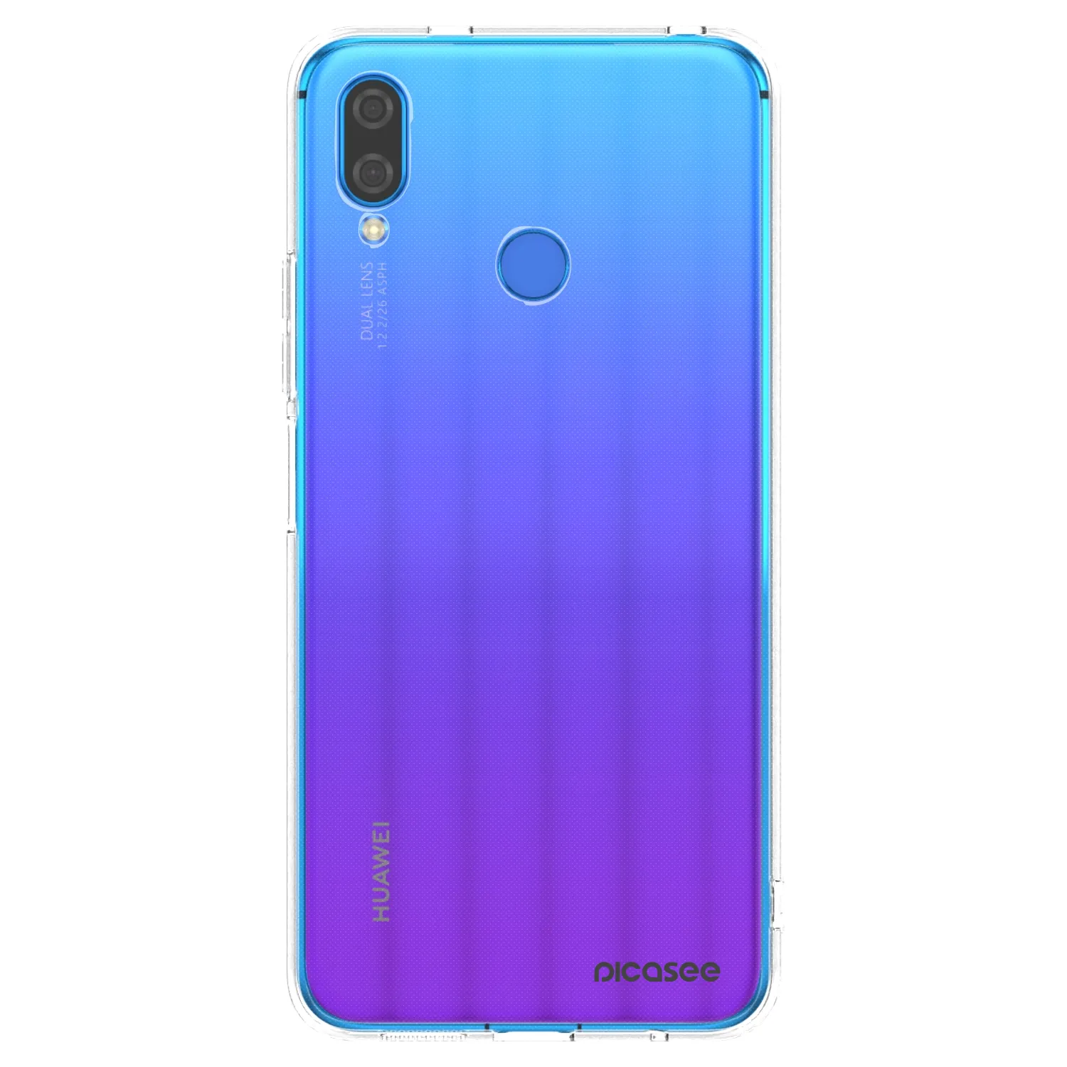 Picasee silikonski prozorni ovitek za Huawei Nova 3 - Clear