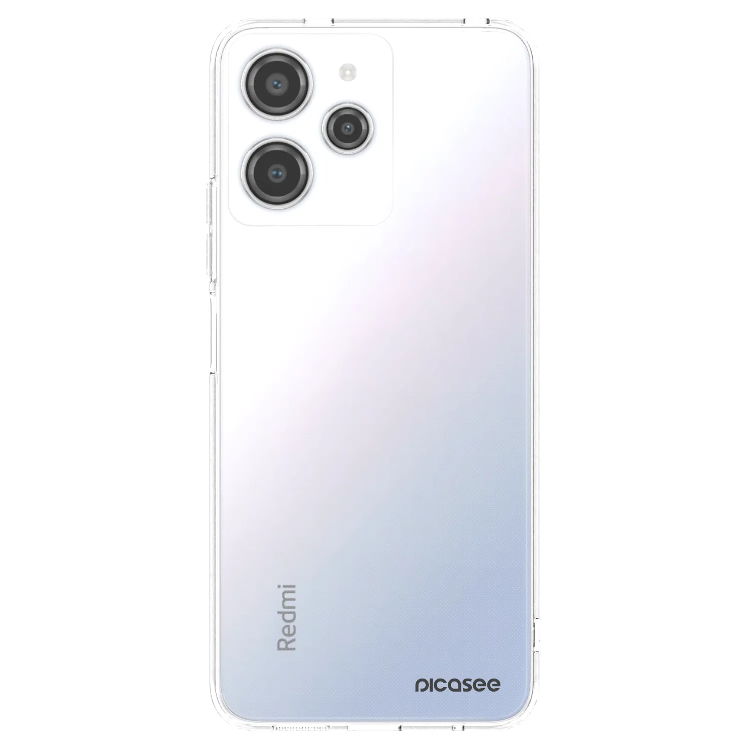 Picasee silikonski prozorni ovitek za Xiaomi Redmi 12 4G - Clear