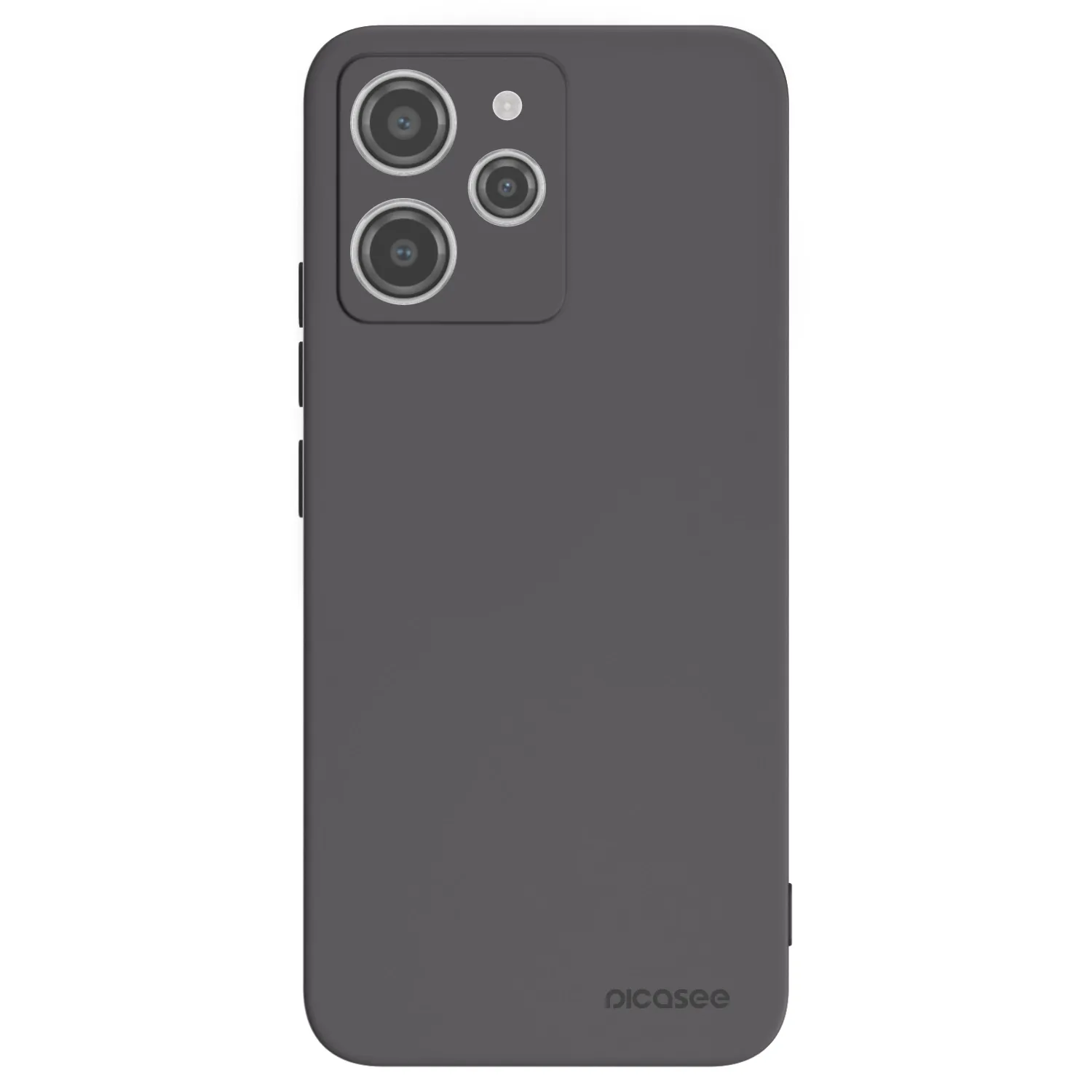 Picasee silikonski črni ovitek za Xiaomi Redmi 12 4G - Clear