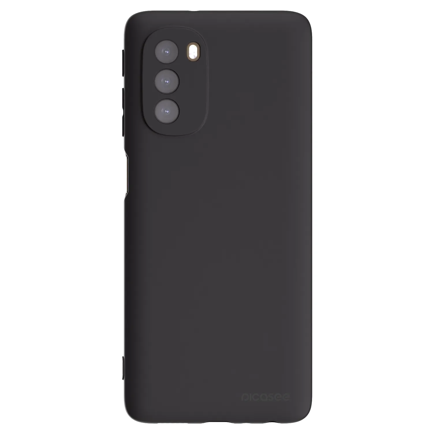 Picasee silikonski črni ovitek za Motorola Moto G51 - Clear