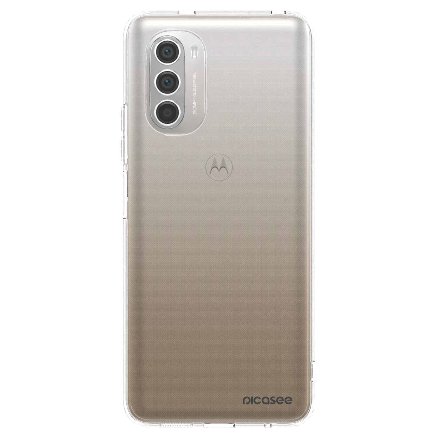 Picasee silikonski prozorni ovitek za Motorola Moto G51 - Clear