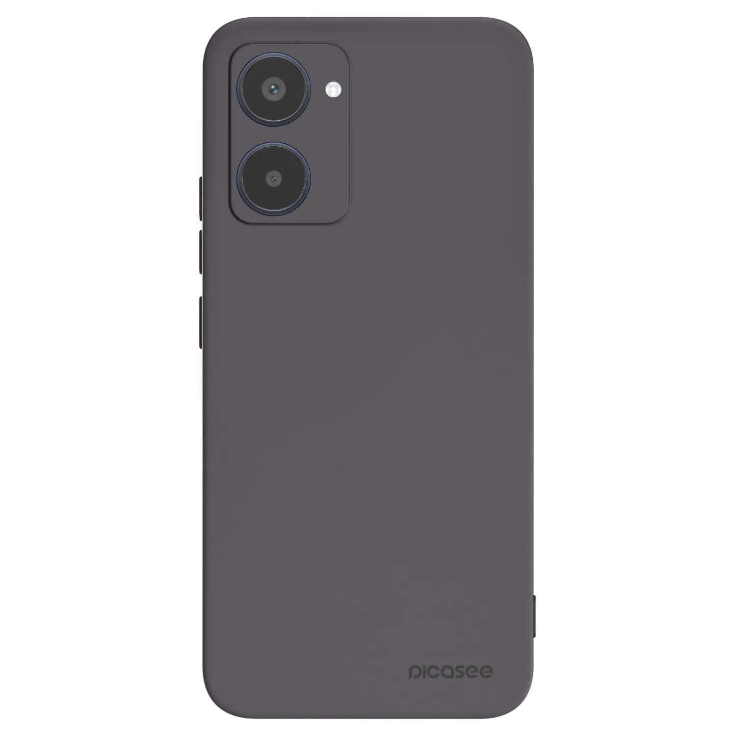 Picasee silikonski črni ovitek za Realme 10 4G - Clear