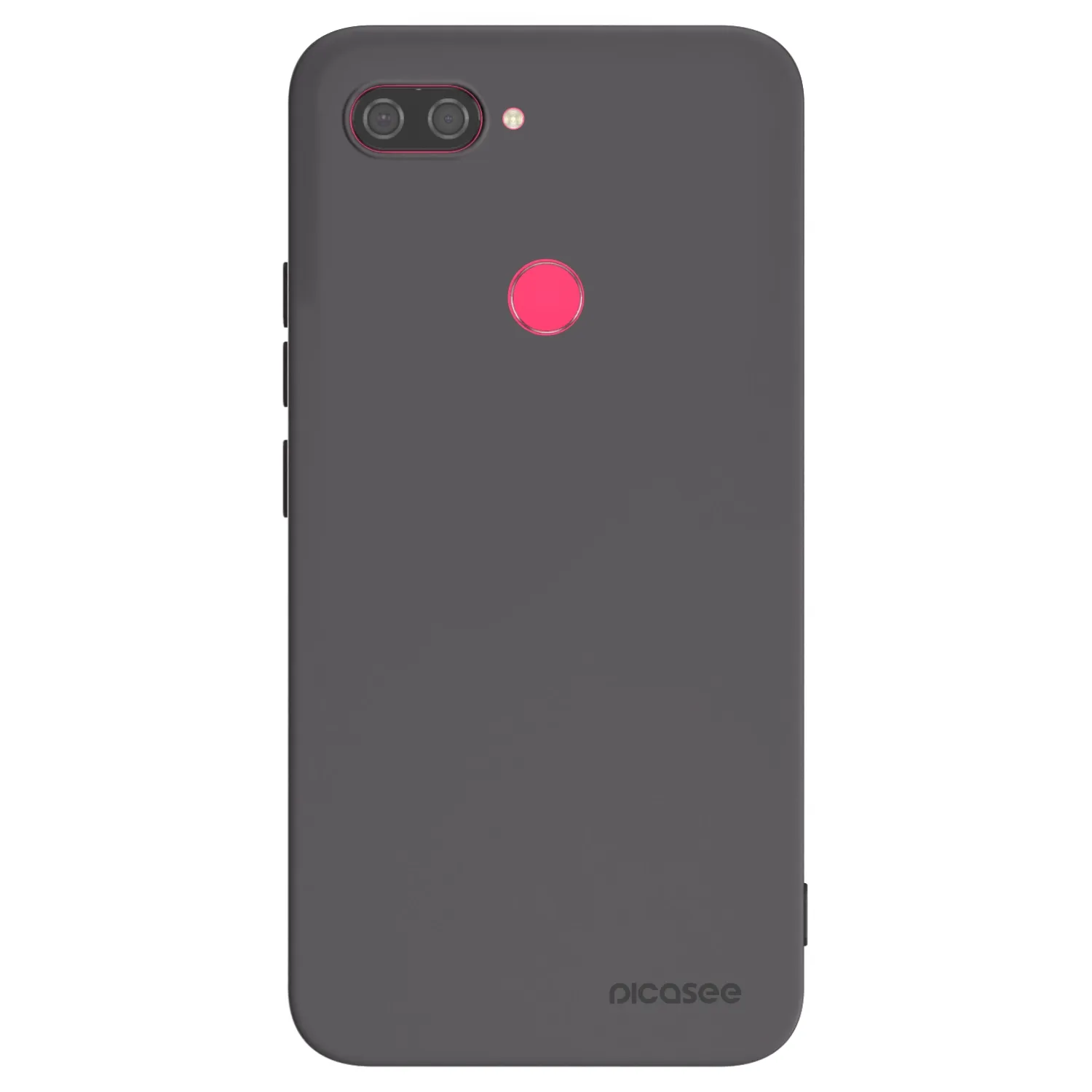 Picasee silikonski črni ovitek za Xiaomi Mi 8 Lite - Clear