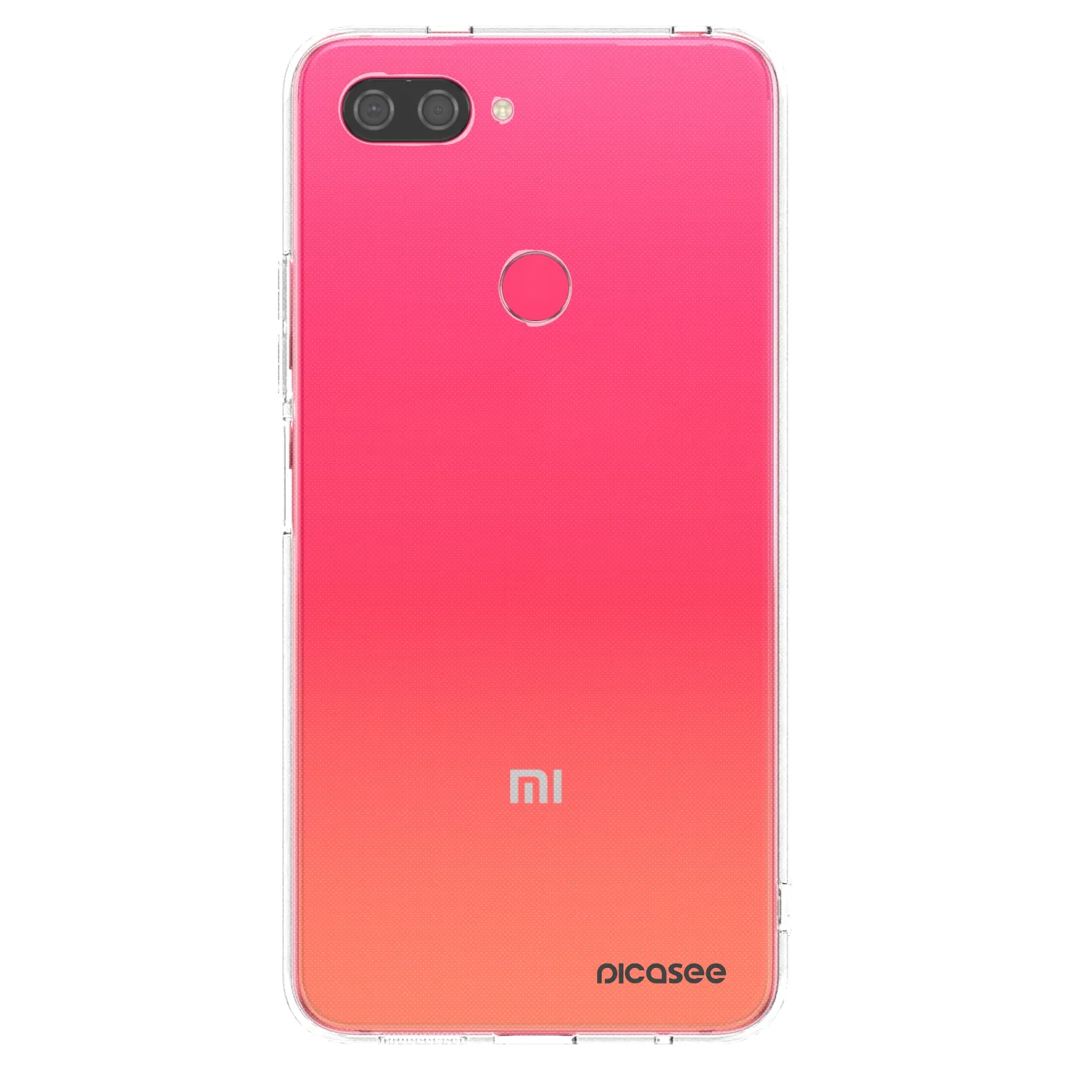 Picasee silikonski prozorni ovitek za Xiaomi Mi 8 Lite - Clear