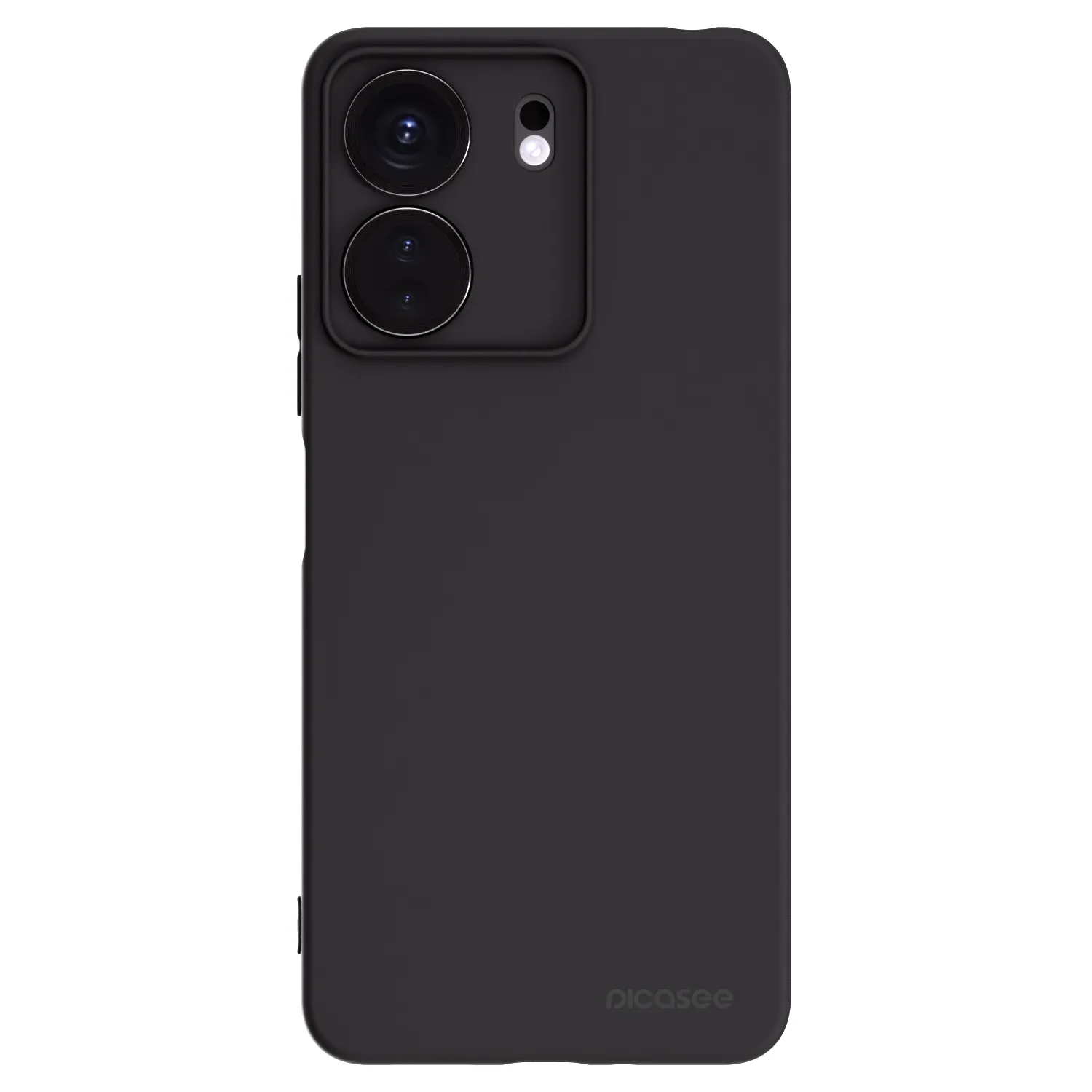 Picasee silikonski črni ovitek za Xiaomi Redmi 13C 4G - Clear
