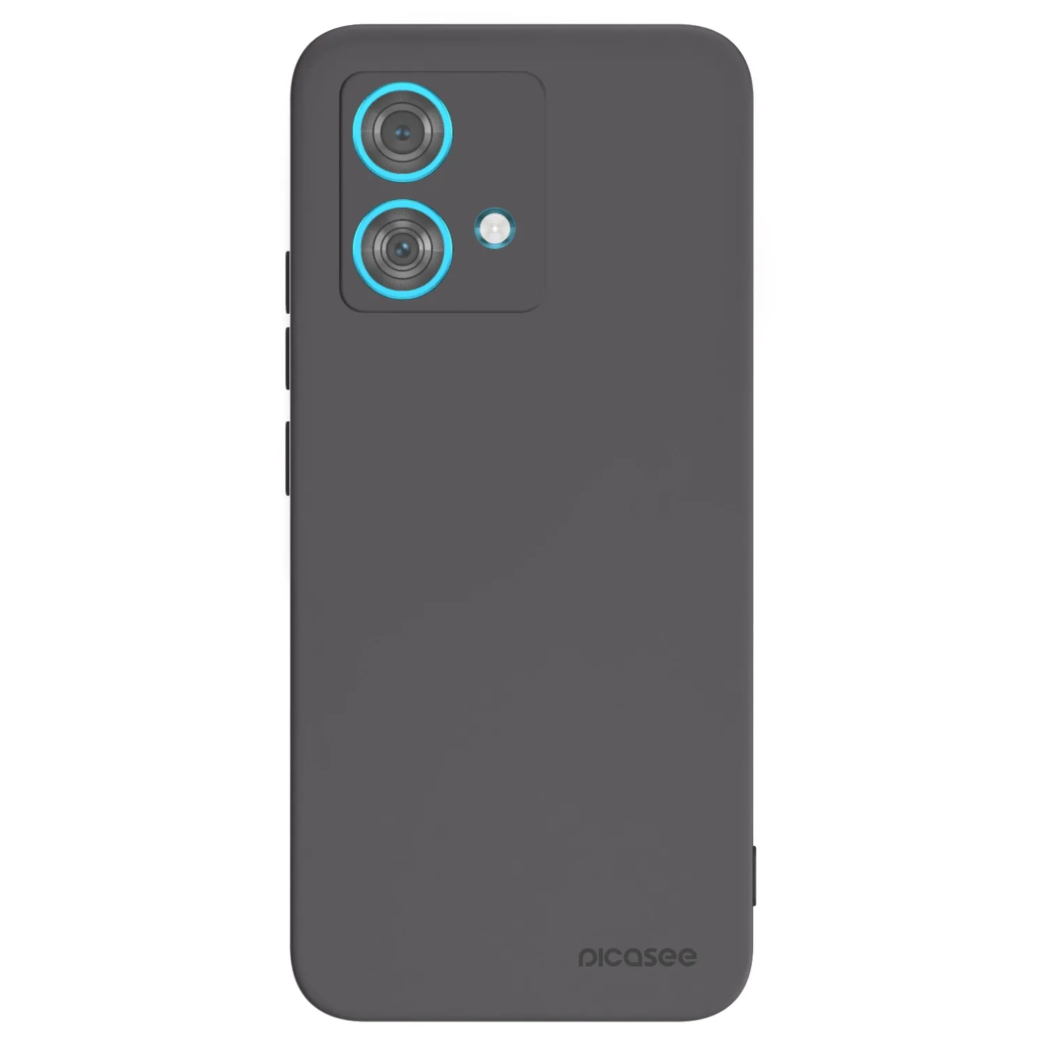 Picasee silikonski črni ovitek za Motorola Edge 40 Neo - Clear