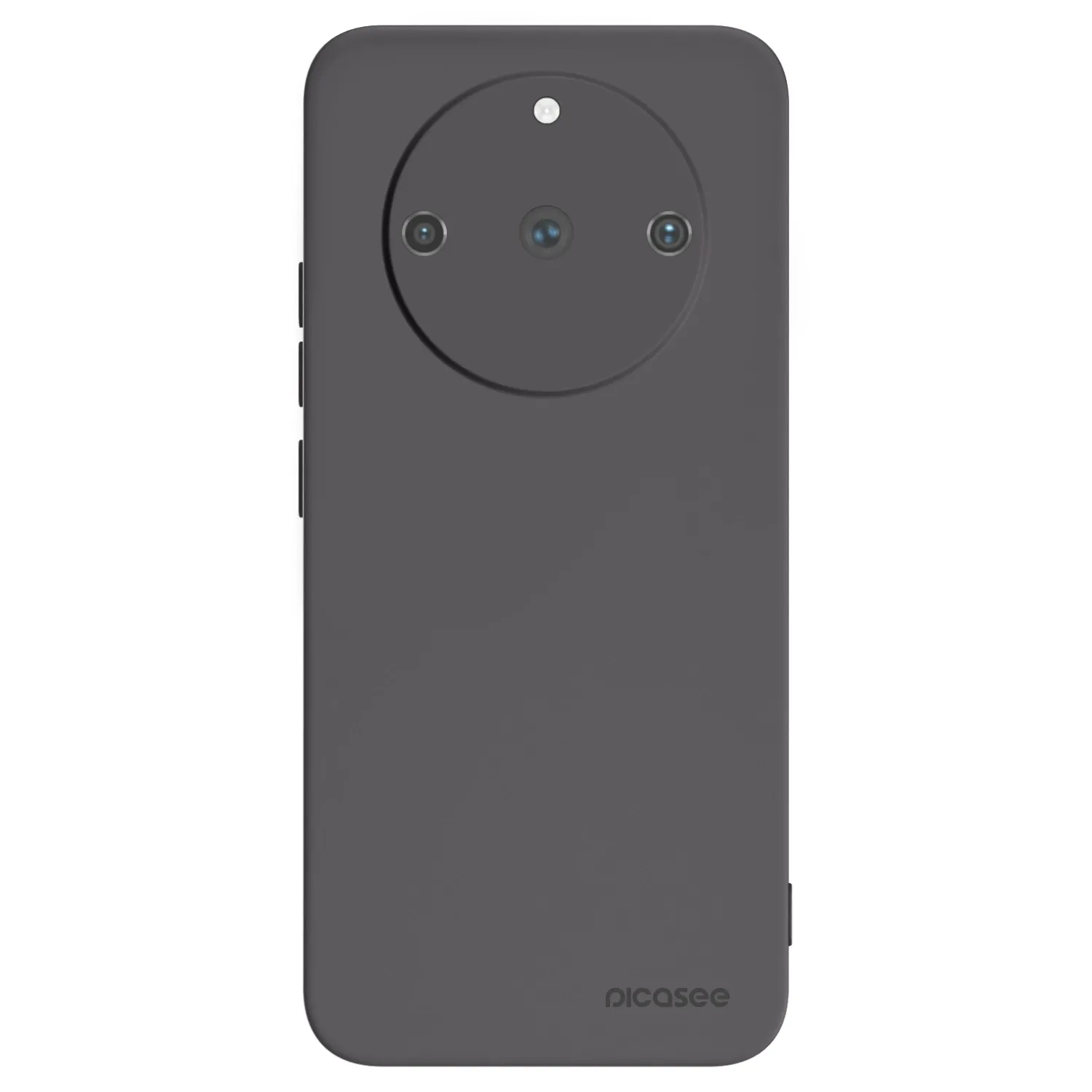 Picasee silikonski črni ovitek za Realme 11 Pro+ - Clear