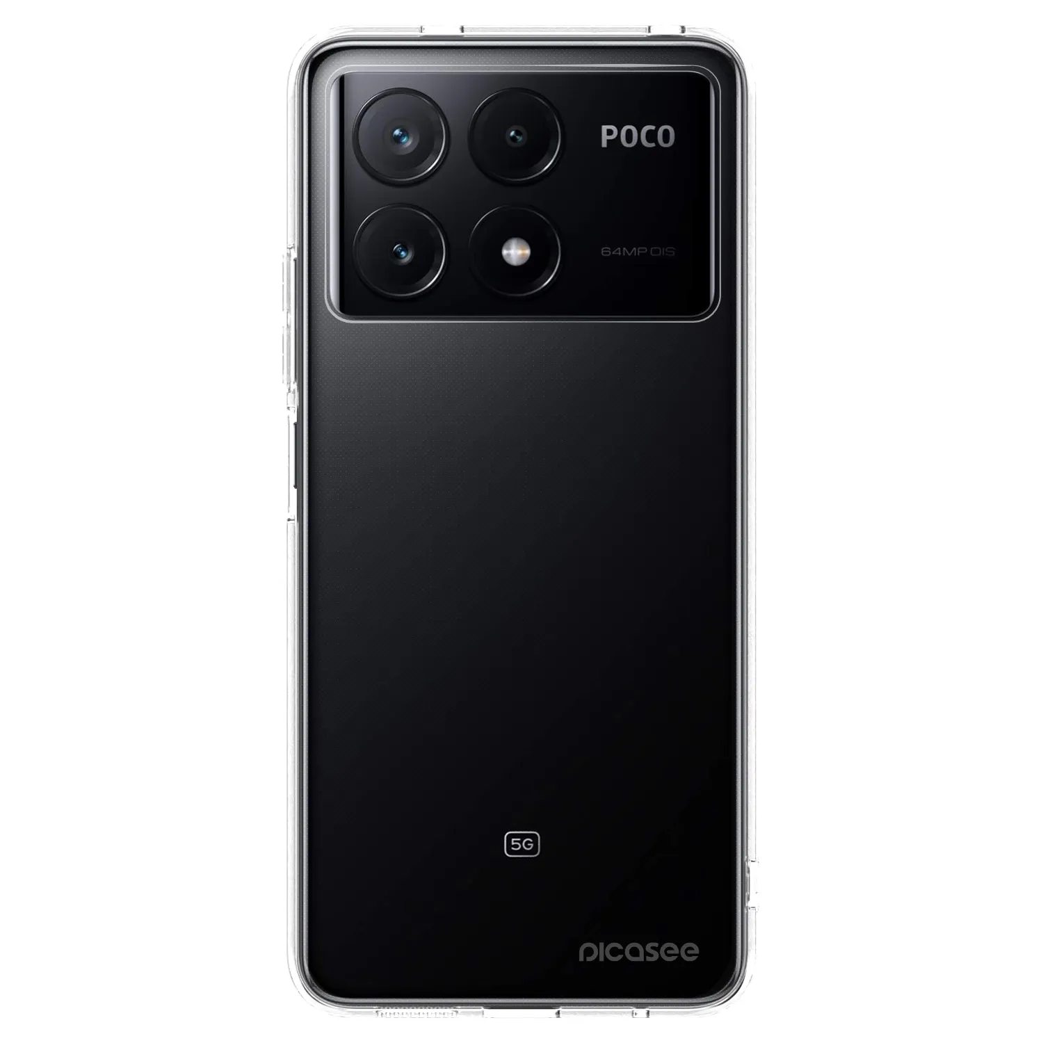 Picasee silikonski prozorni ovitek za Xiaomi Poco X6 Pro - Clear