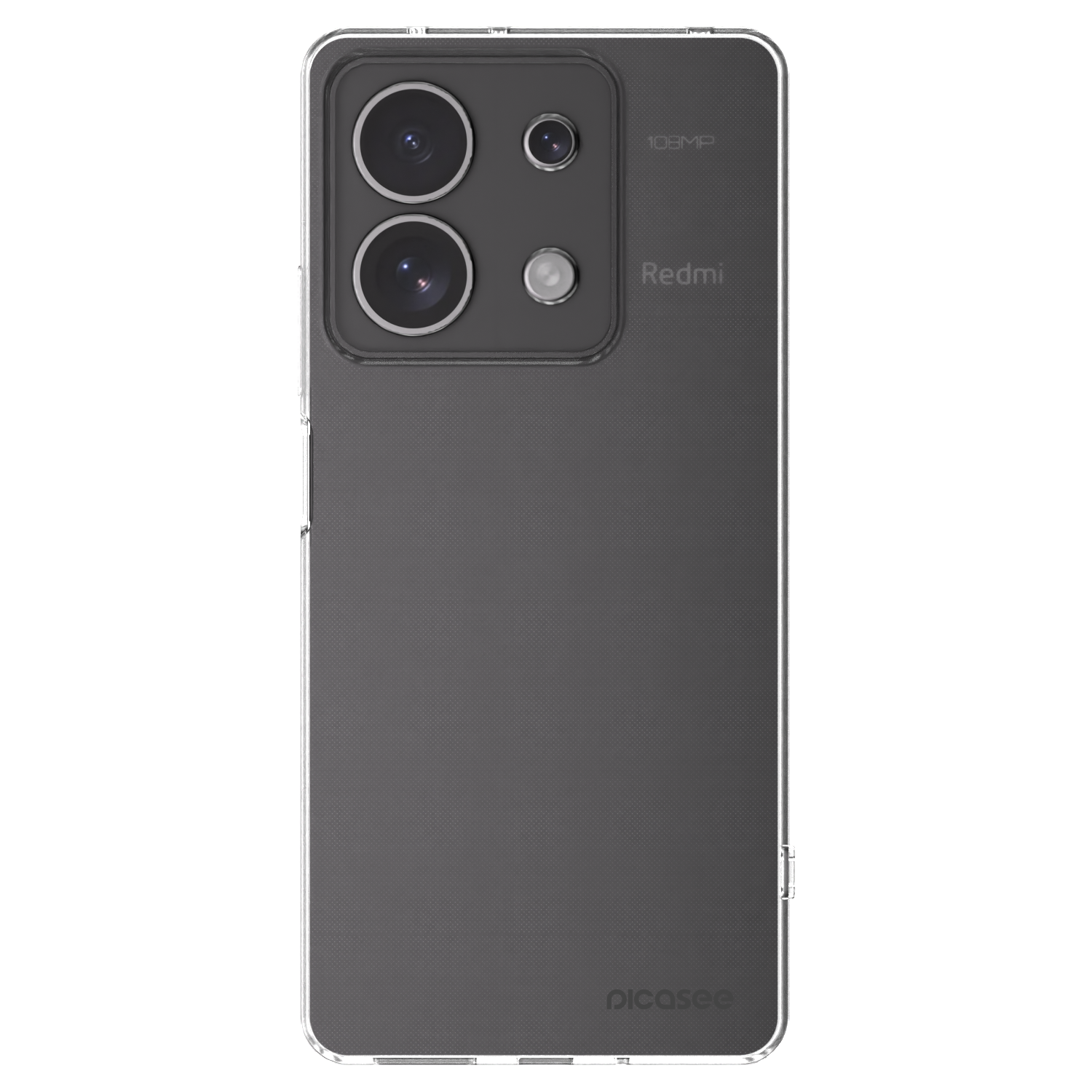 Picasee silikonski prozorni ovitek za Xiaomi Redmi Note 13 4G - Clear