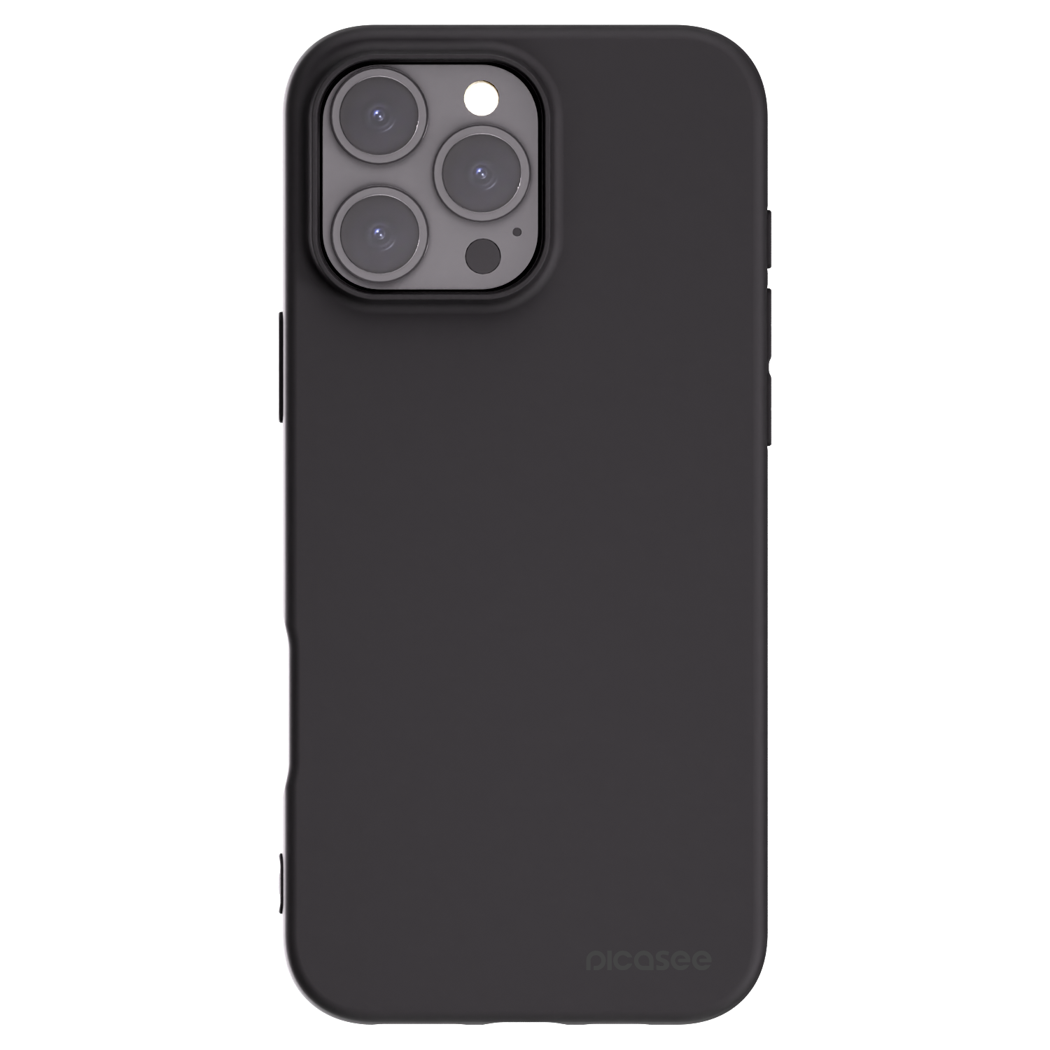 Picasee silikonski črni ovitek za Apple iPhone 16 Pro Max - Clear
