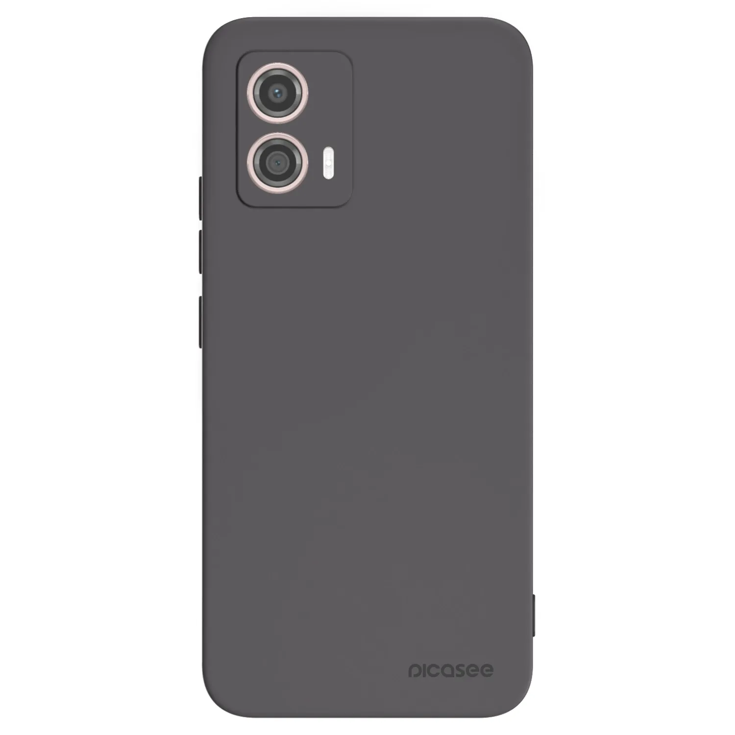 Picasee silikonski črni ovitek za Motorola Moto G53 5G - Clear