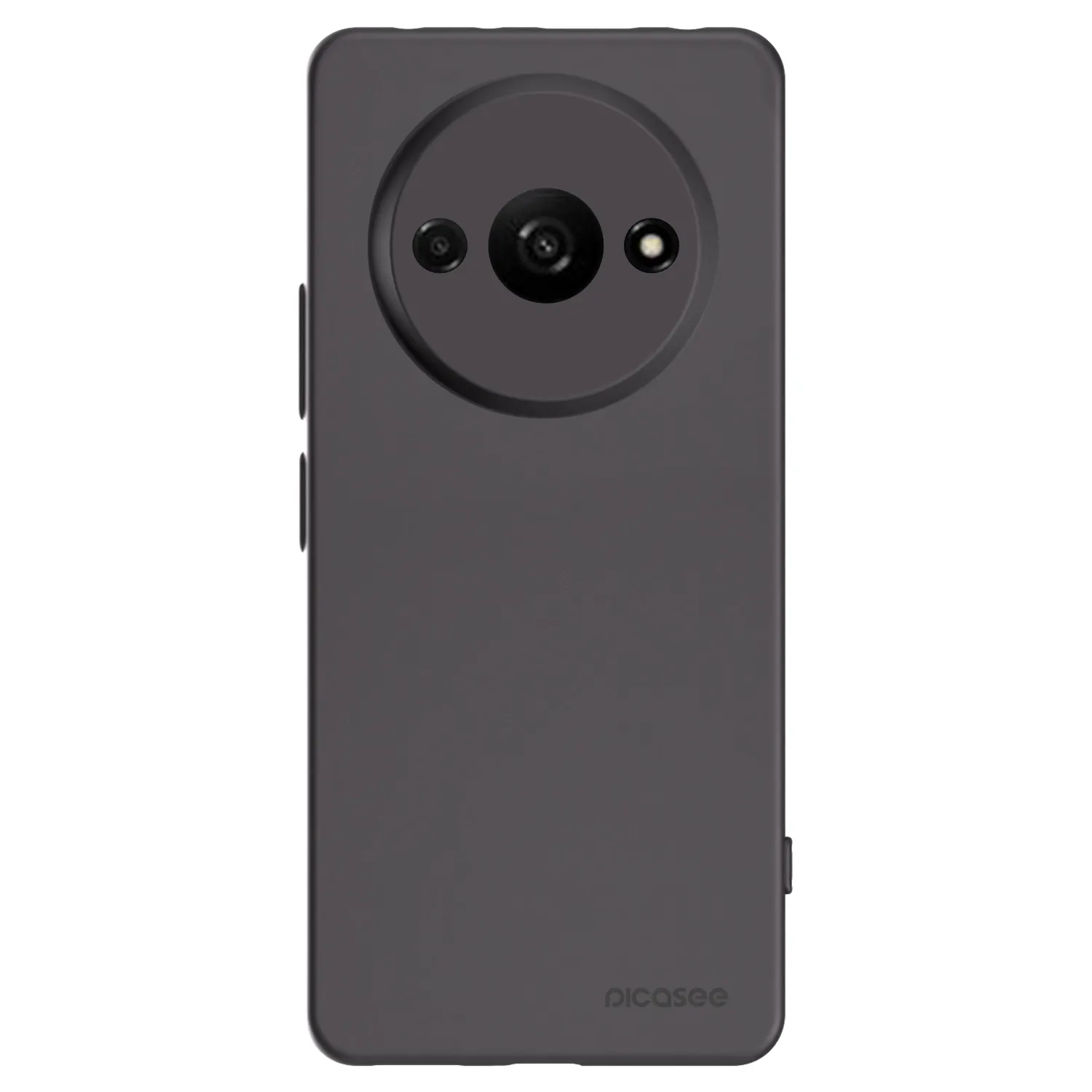 Picasee silikonski črni ovitek za Xiaomi Redmi A3 - Clear