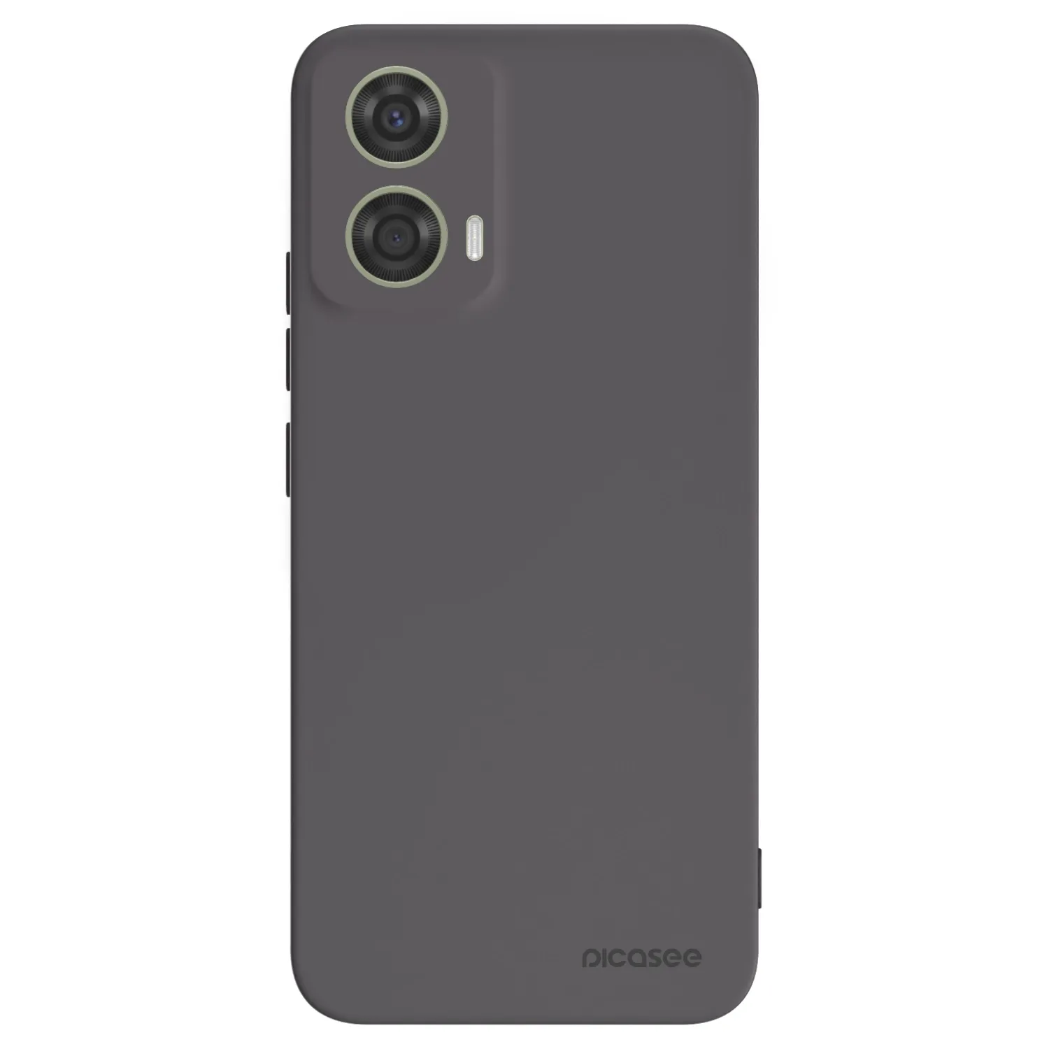 Picasee silikonski črni ovitek za Motorola Moto G24 - Clear