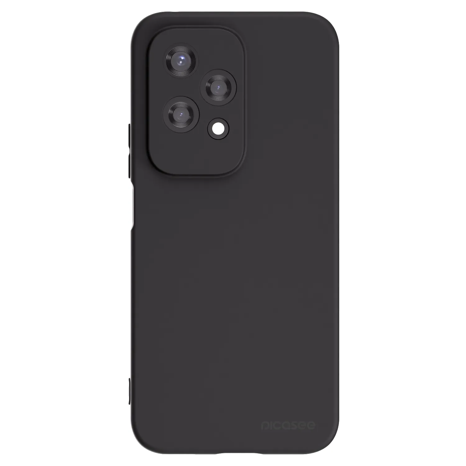 Picasee silikonski črni ovitek za Honor 200 Lite - Clear