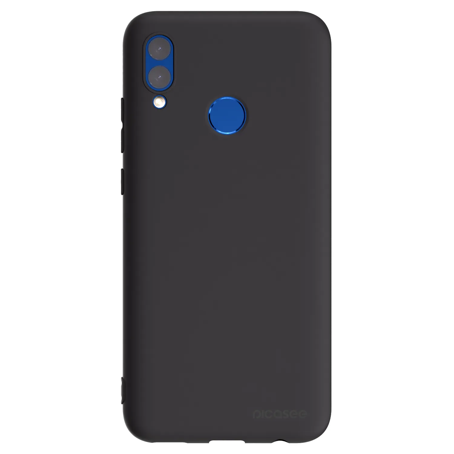 Picasee silikonski črni ovitek za Huawei P Smart 2019 - Clear