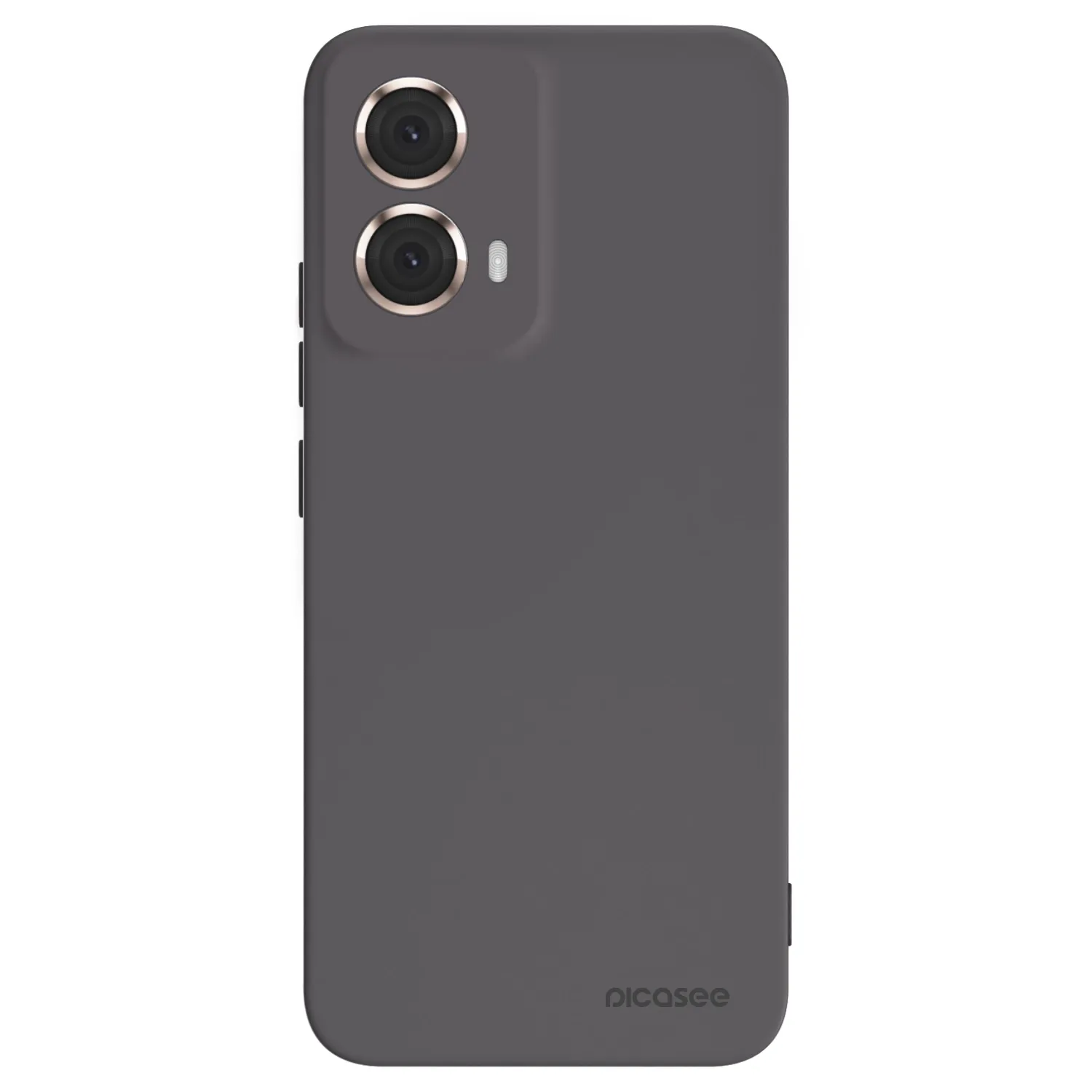 Picasee silikonski črni ovitek za Motorola Moto G85 - Clear