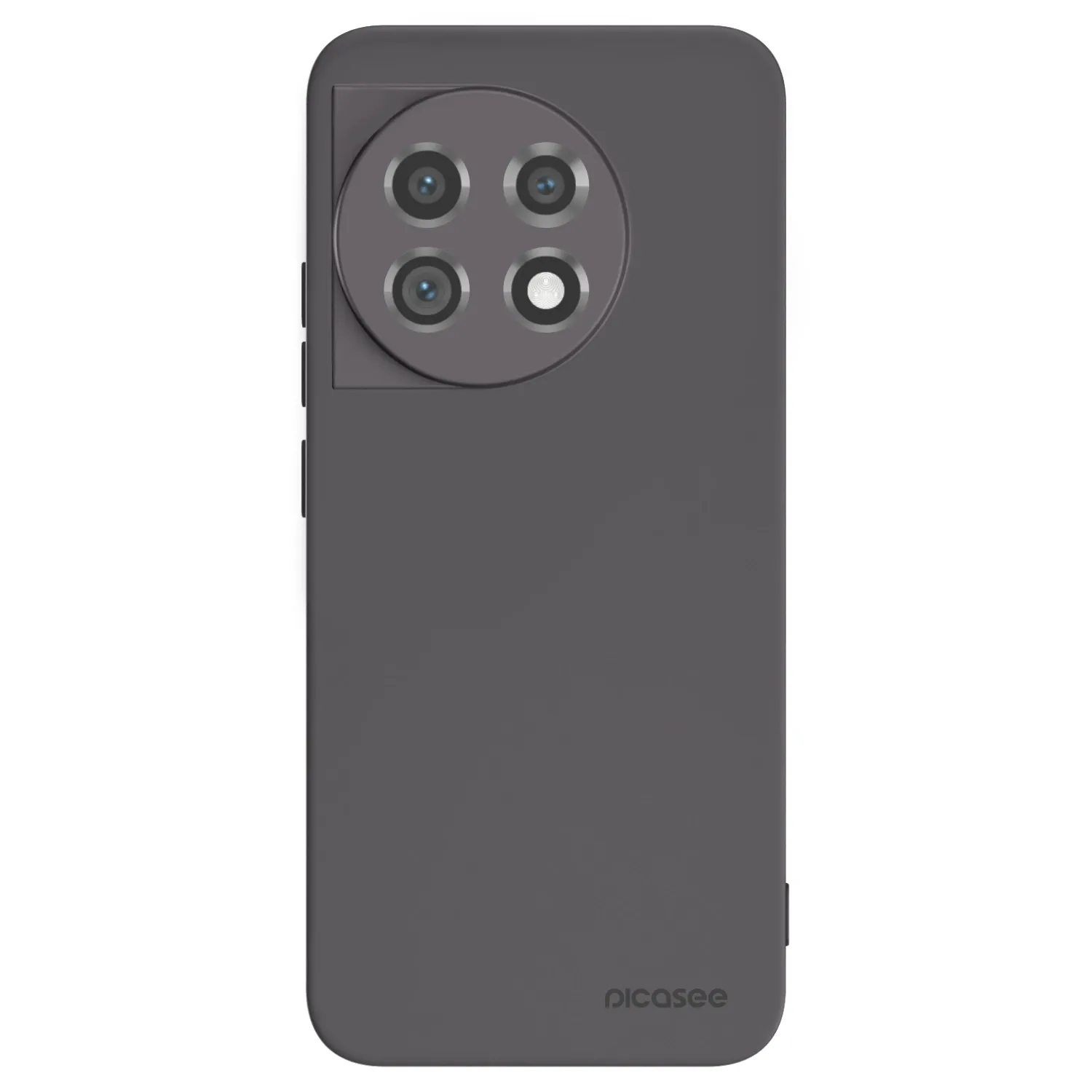 Picasee silikonski črni ovitek za OnePlus 11 5G - Clear