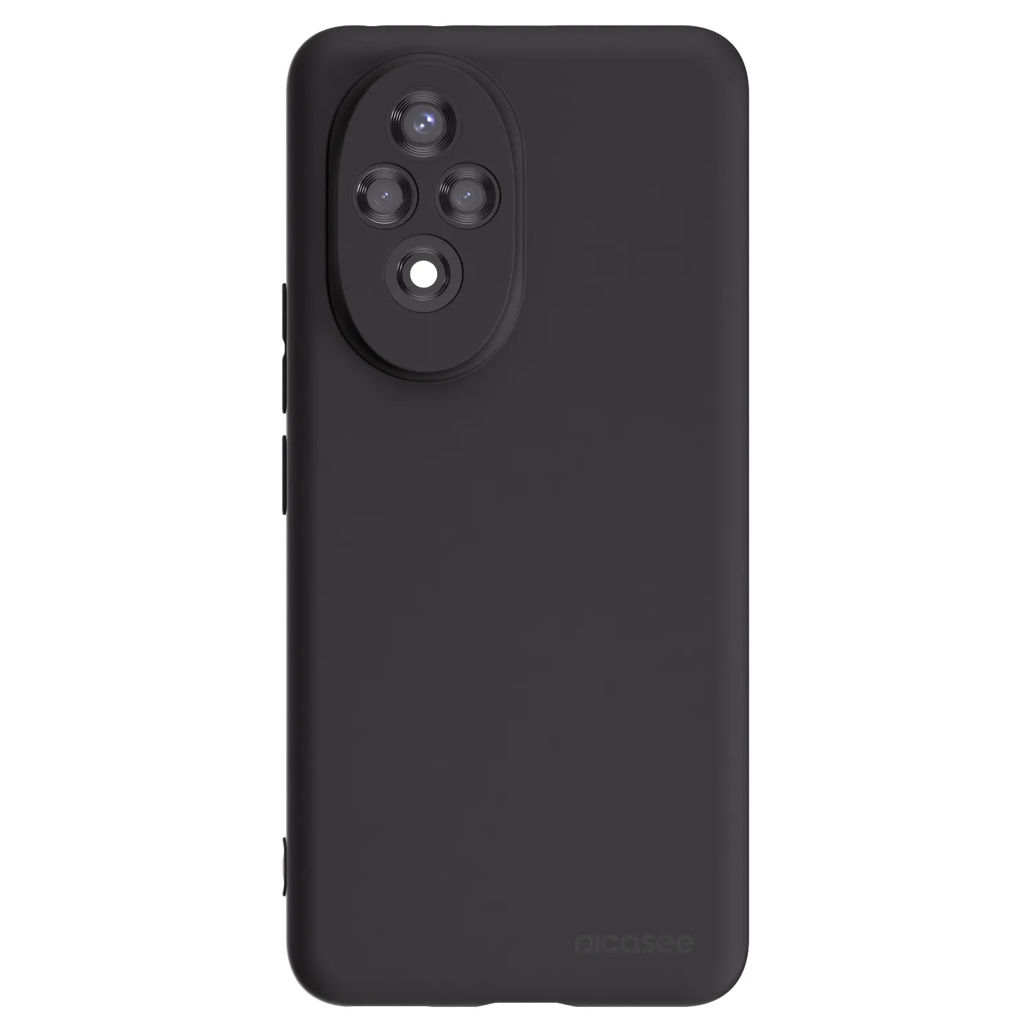 Picasee silikonski črni ovitek za Honor 200 Pro 5G - Clear