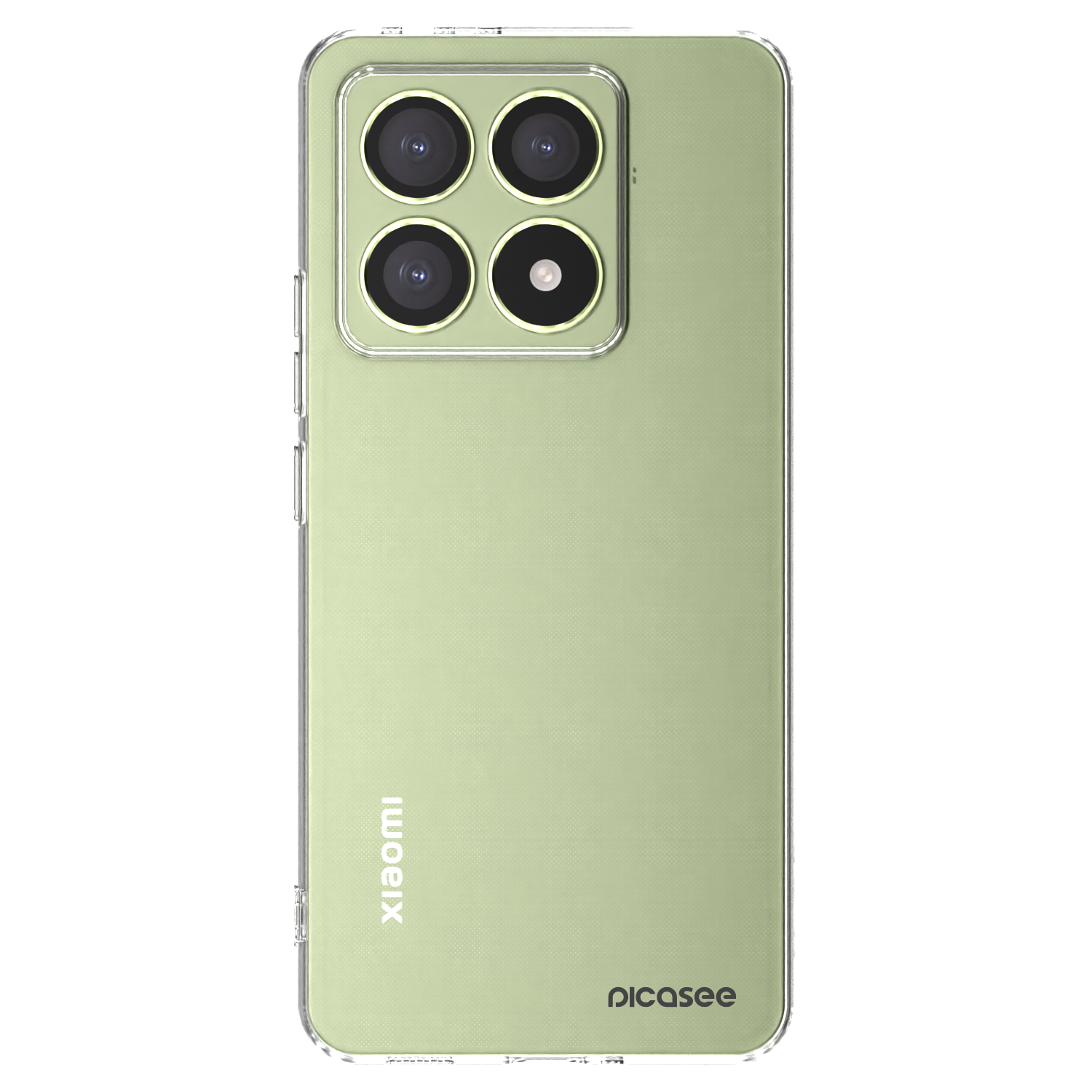 Picasee silikonski prozorni ovitek za Xiaomi 14T - Clear