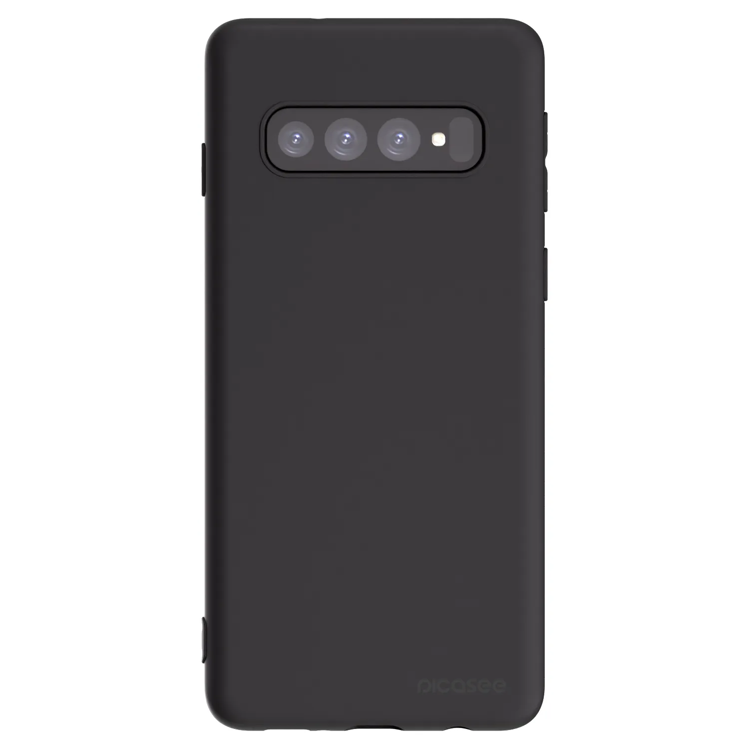 Picasee silikonski črni ovitek za Samsung Galaxy S10 G973 - Clear