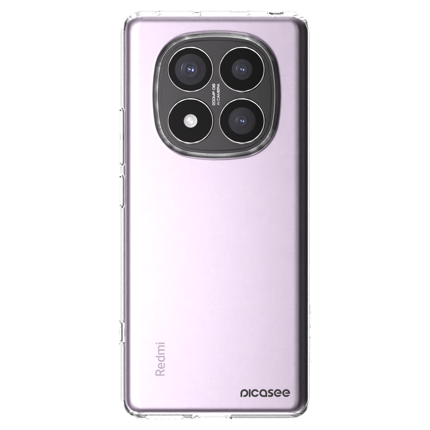 Picasee silikonski prozorni ovitek za Xiaomi Redmi Note 14 Pro+ 5G - Clear