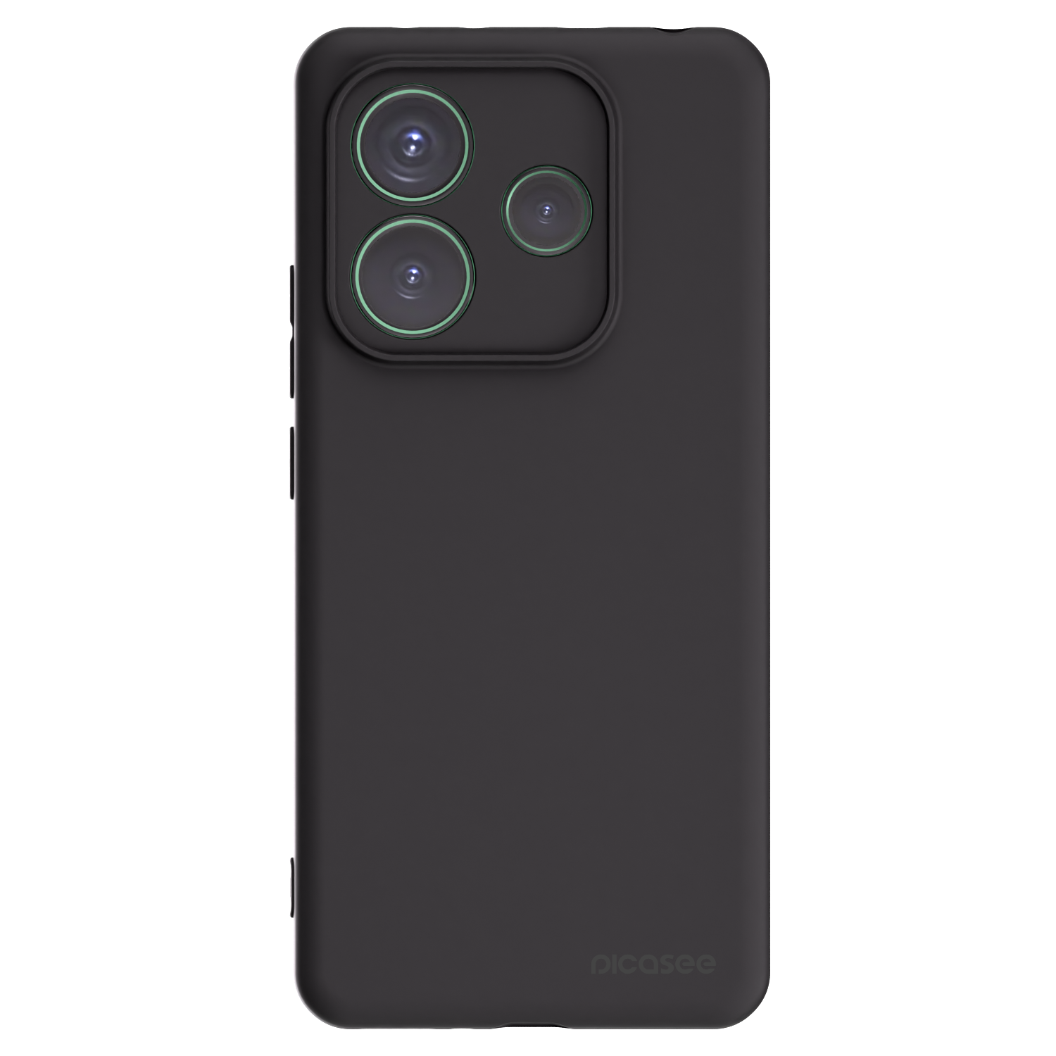 Picasee silikonski črni ovitek za Xiaomi Redmi Note 14 5G - Clear