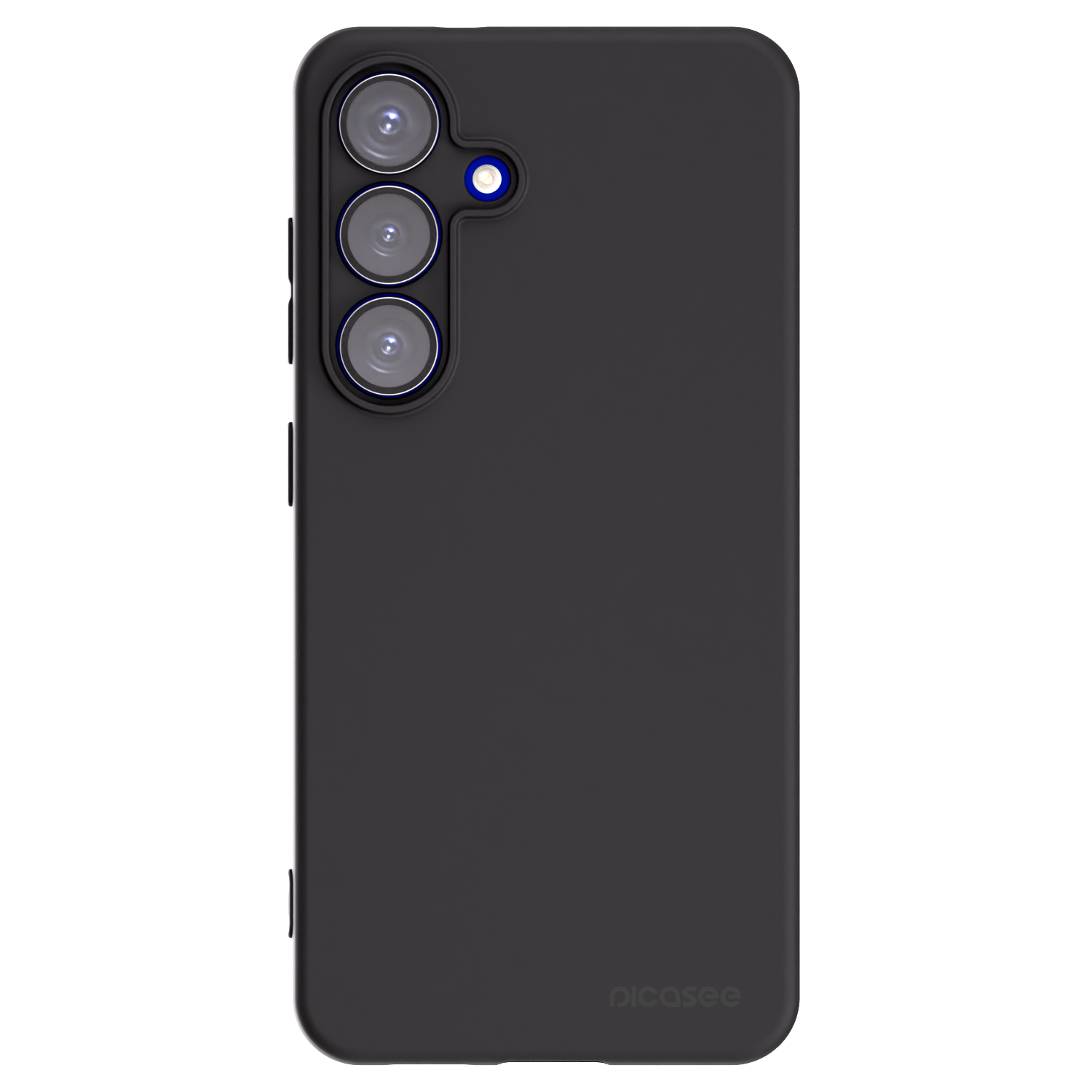 Picasee silikonski črni ovitek za Samsung Galaxy S25 5G - Clear