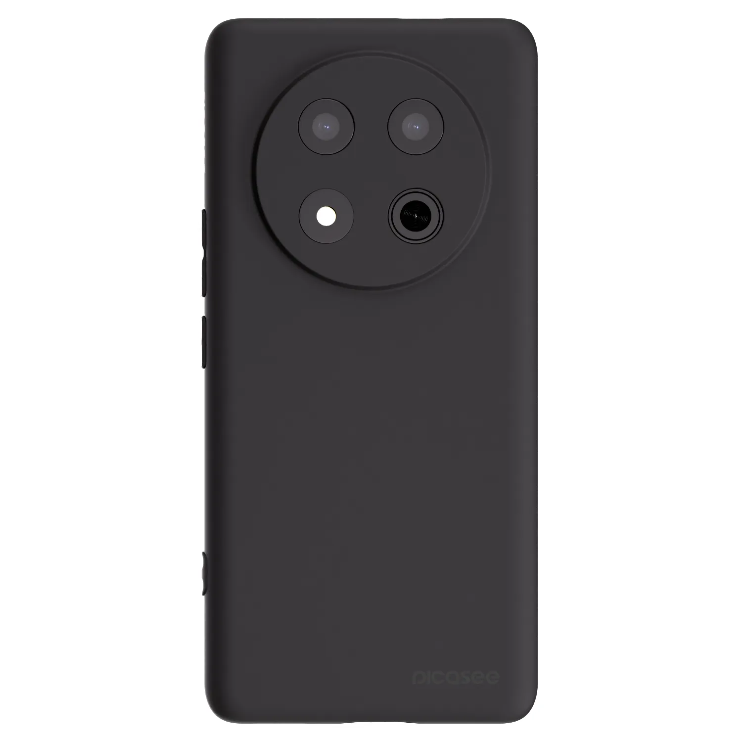 Picasee silikonski črni ovitek za Honor Magic7 Lite 5G - Clear