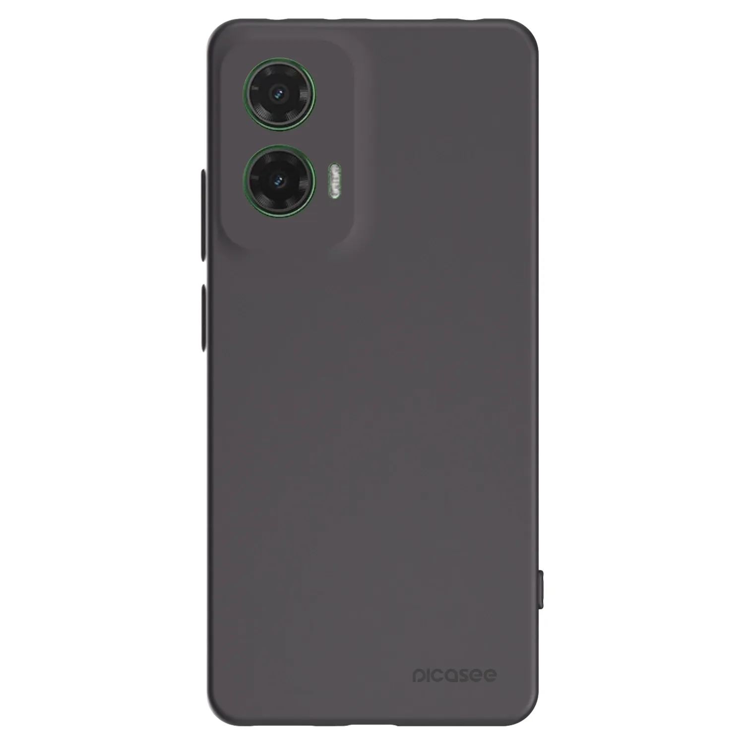 Picasee silikonski črni ovitek za Motorola Moto G35 5G - Clear