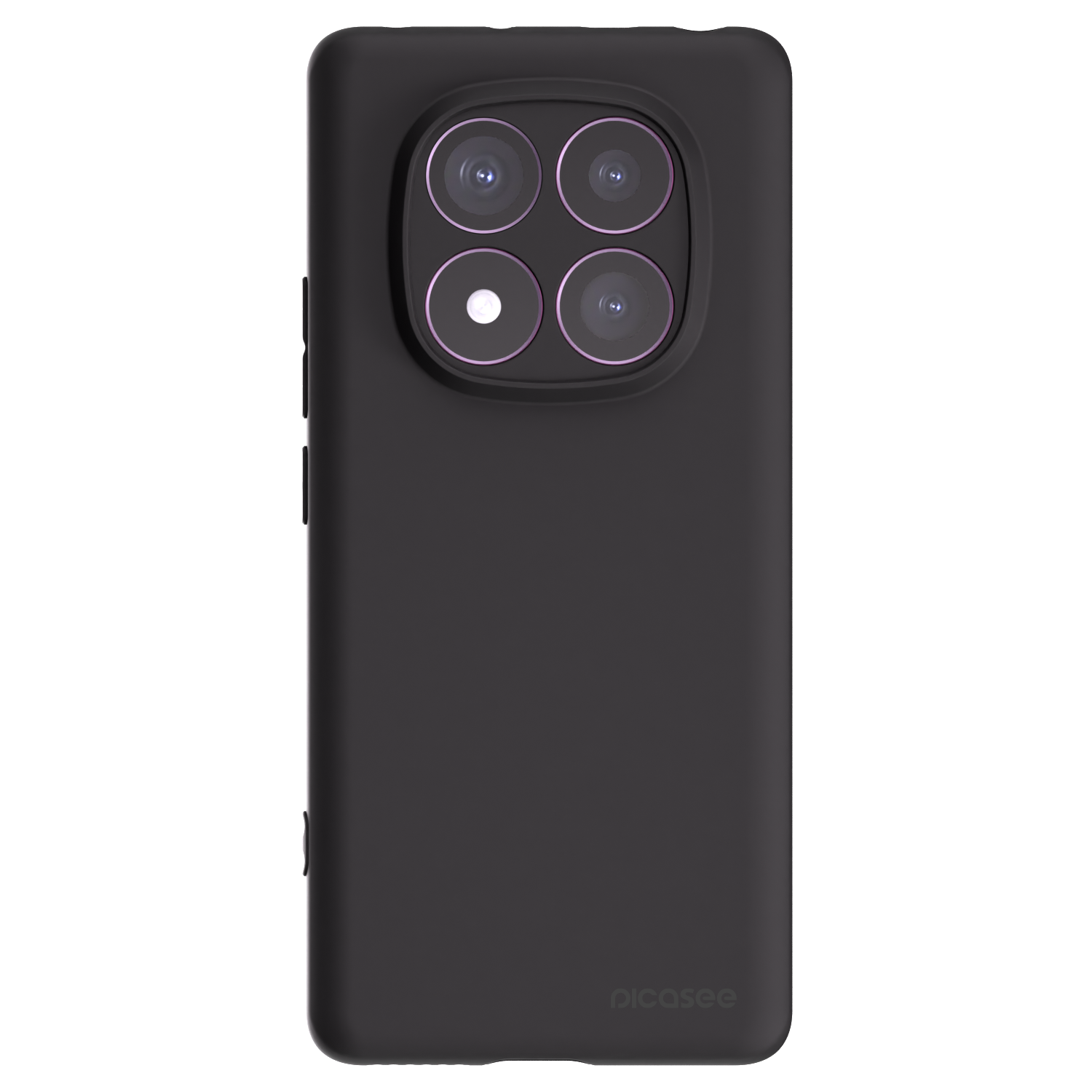 Picasee silikonski črni ovitek za Xiaomi Redmi Note 14 Pro 4G - Clear
