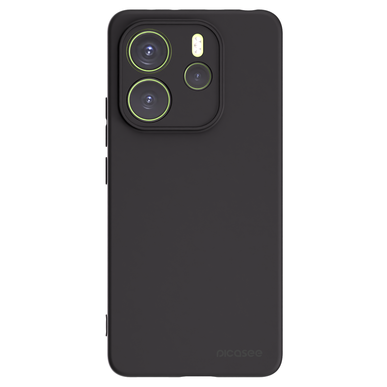 Picasee silikonski črni ovitek za Xiaomi Redmi Note 14 4G - Clear