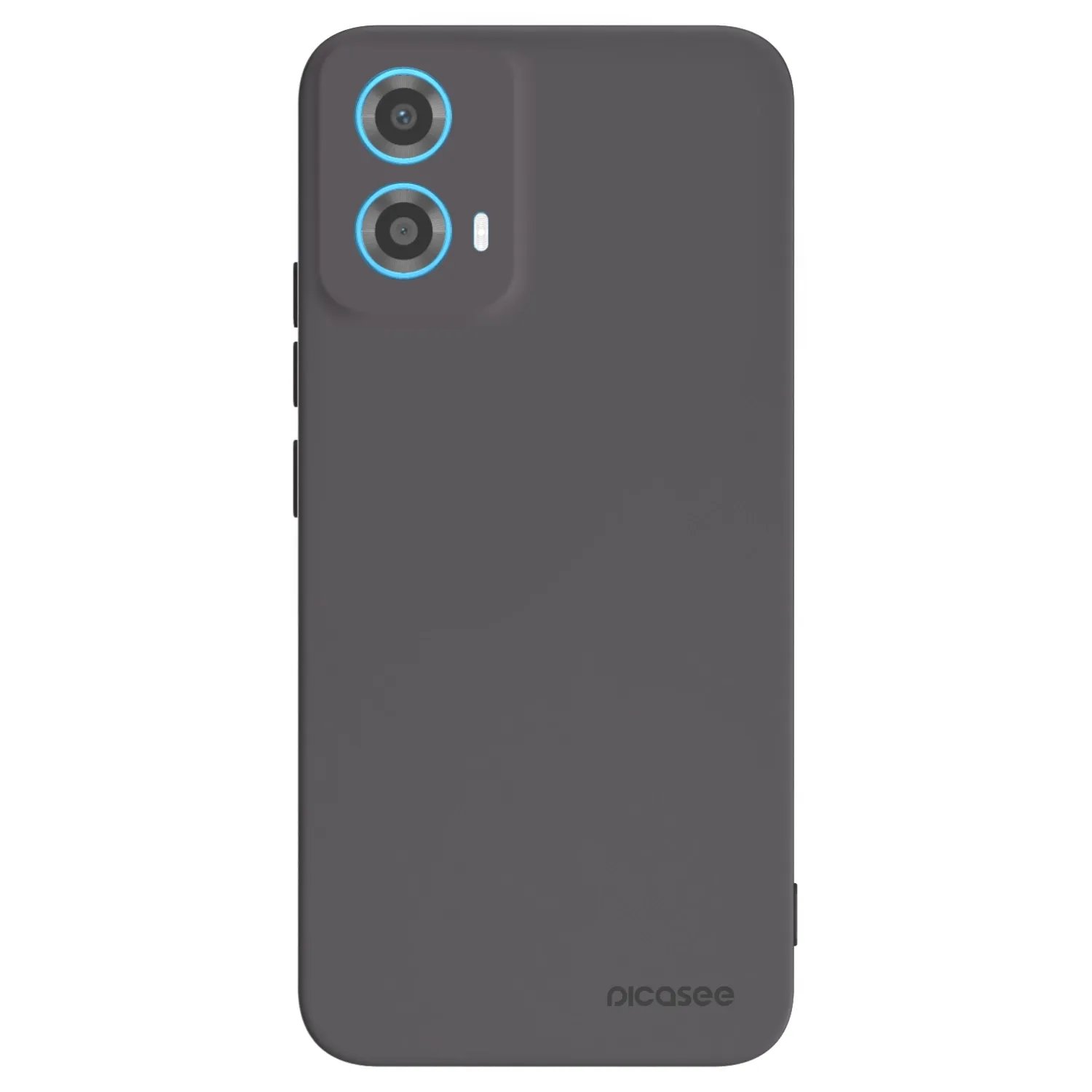 Picasee silikonski črni ovitek za Motorola Moto G34 5G - Clear