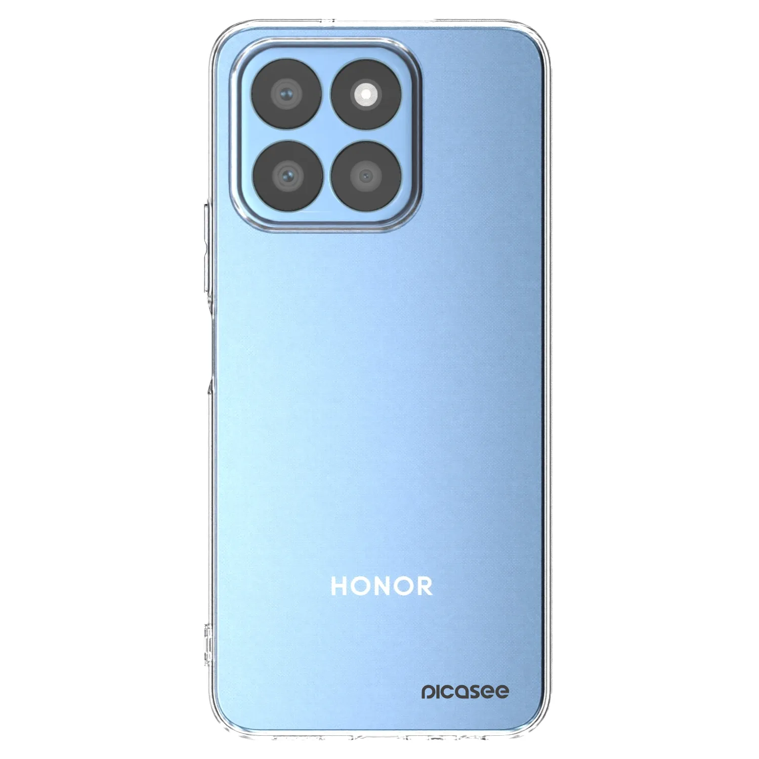 Picasee silikonski prozorni ovitek za Honor X8c - Clear