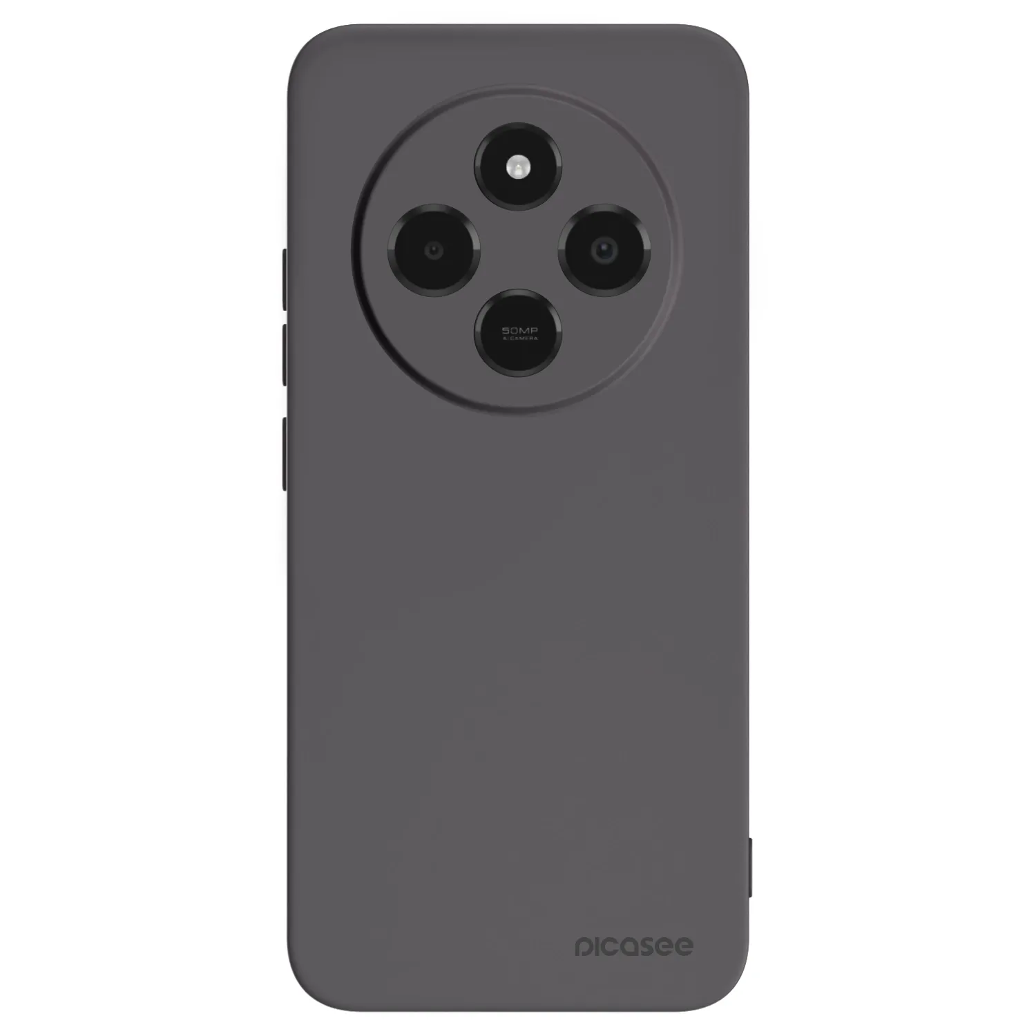 Picasee silikonski črni ovitek za Xiaomi Poco C75 - Clear