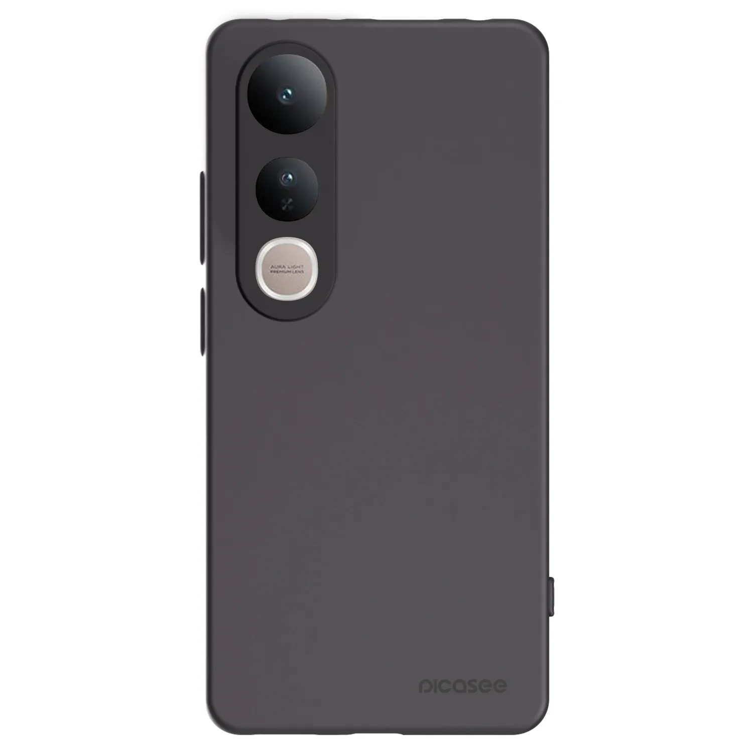 Picasee silikonski črni ovitek za Vivo V50 Lite 5G - Clear