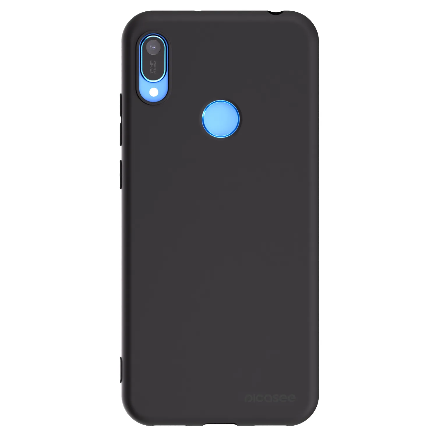 Picasee silikonski črni ovitek za Huawei Y6 2019 - Clear