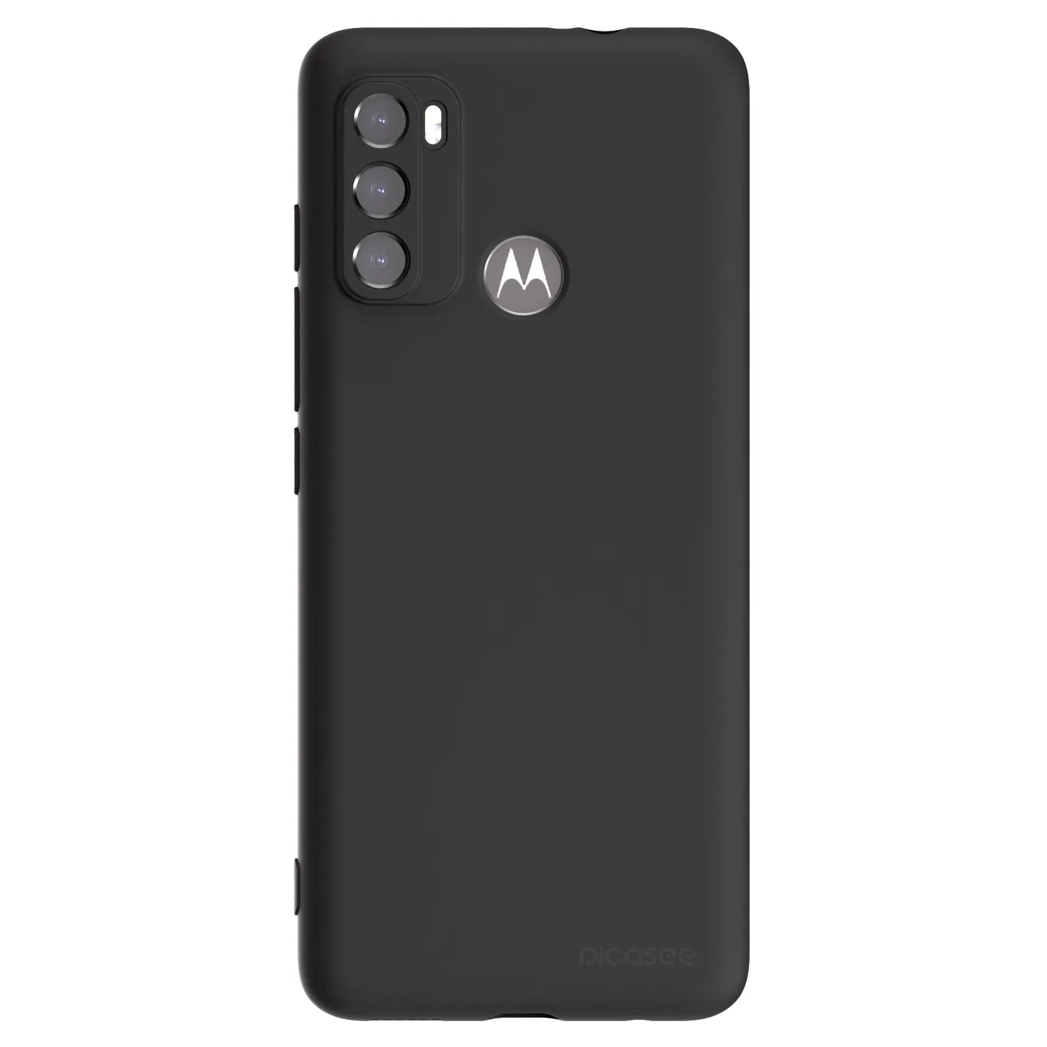 Picasee silikonski črni ovitek za Motorola Edge 60 5G - Clear