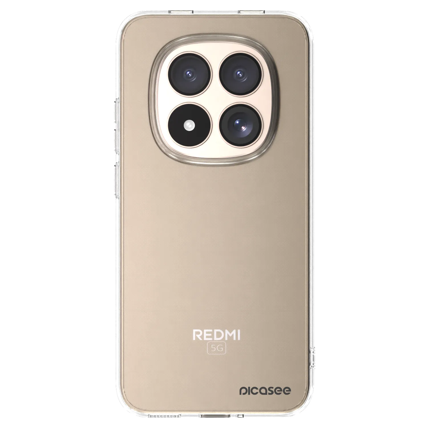 Picasee silikonski prozorni ovitek za Xiaomi Redmi Note 15 Pro 4G - Clear