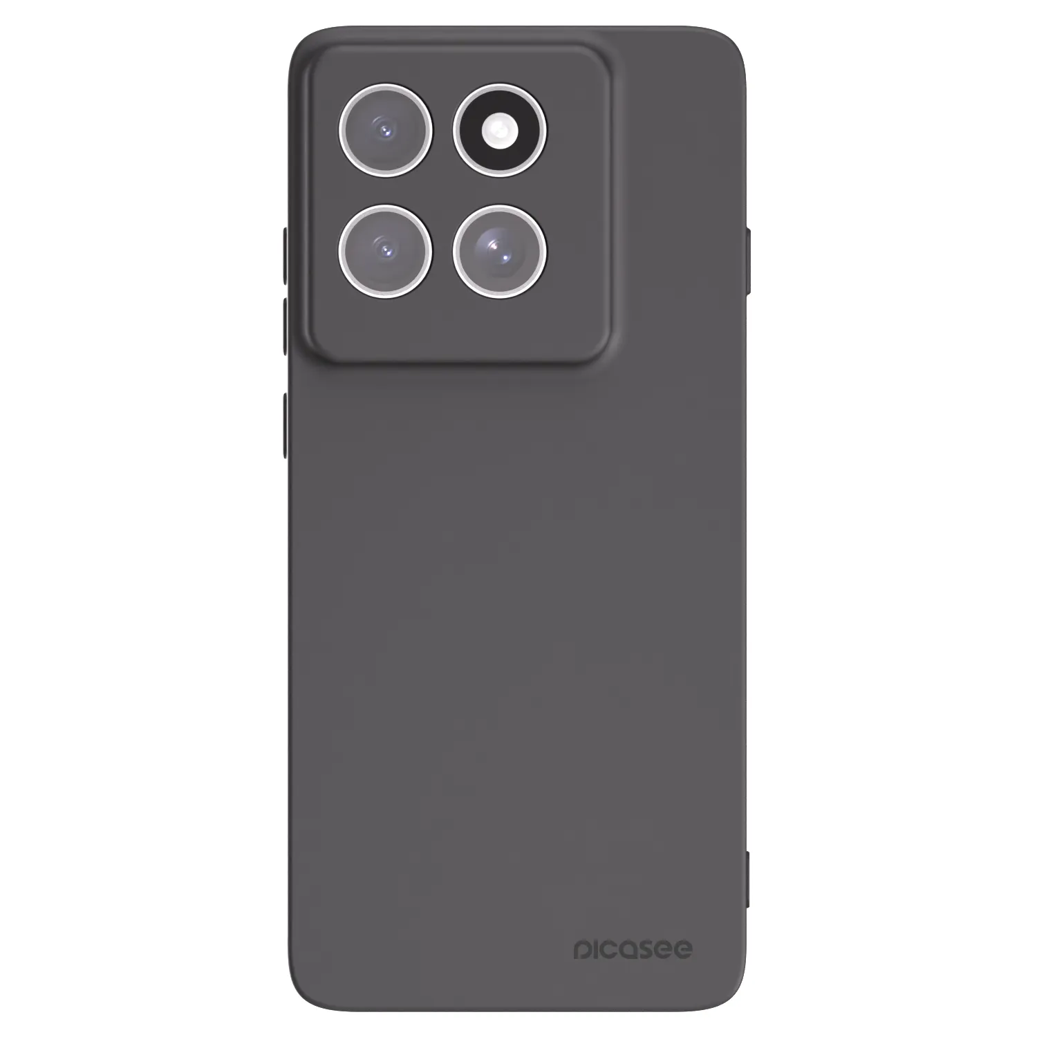 Picasee silikonski črni ovitek za Motorola Edge 60 Fusion - Clear