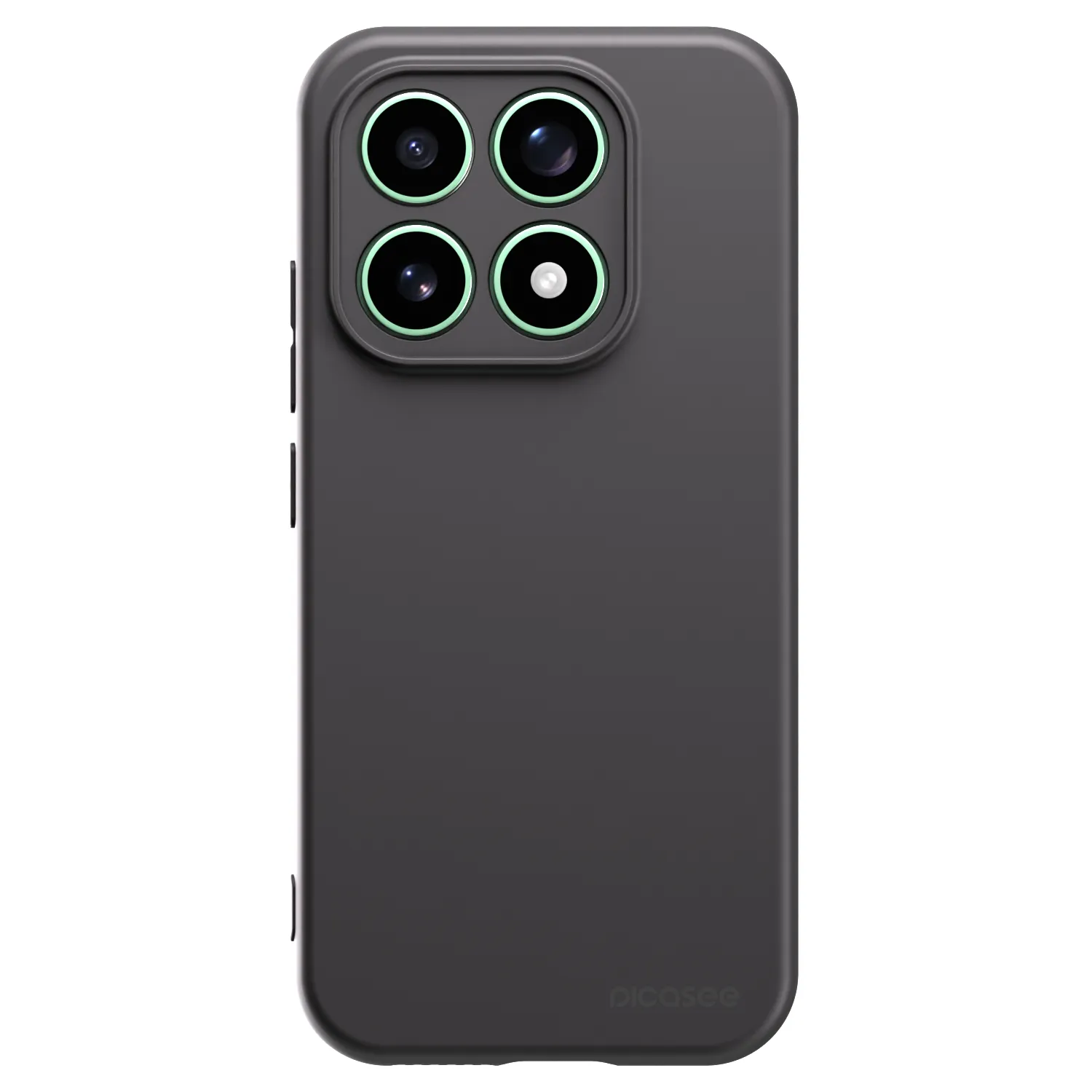 Picasee silikonski črni ovitek za Xiaomi 17 - Clear