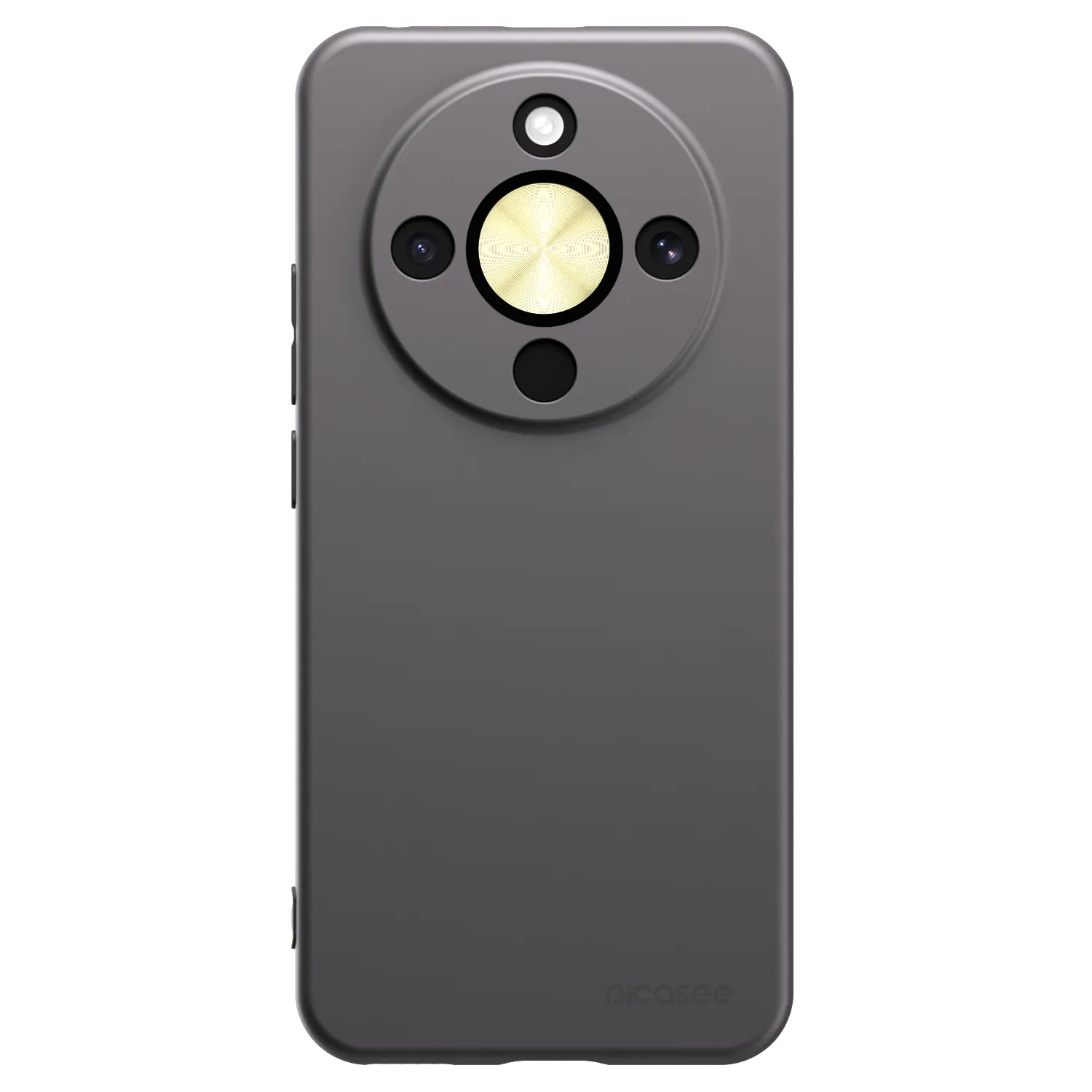 Picasee silikonski črni ovitek za Honor Magic8 Lite 5G - Clear