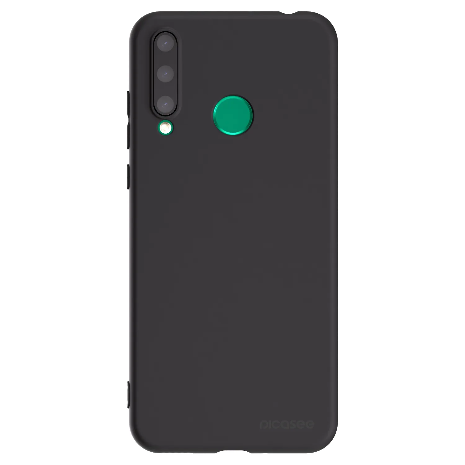 Picasee silikonski črni ovitek za Honor 20 Lite - Clear