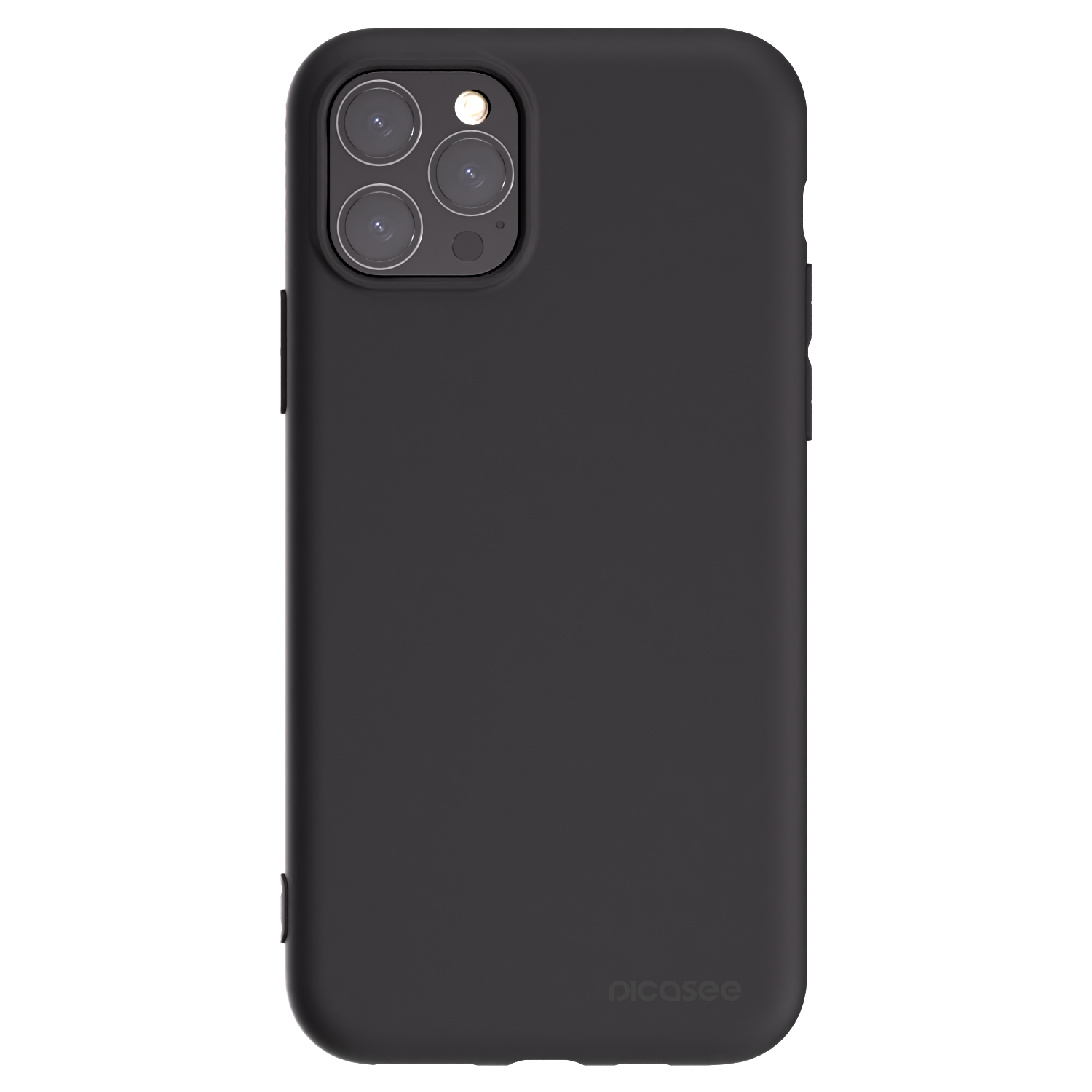Picasee silikonski črni ovitek za Apple iPhone 11 Pro - Clear
